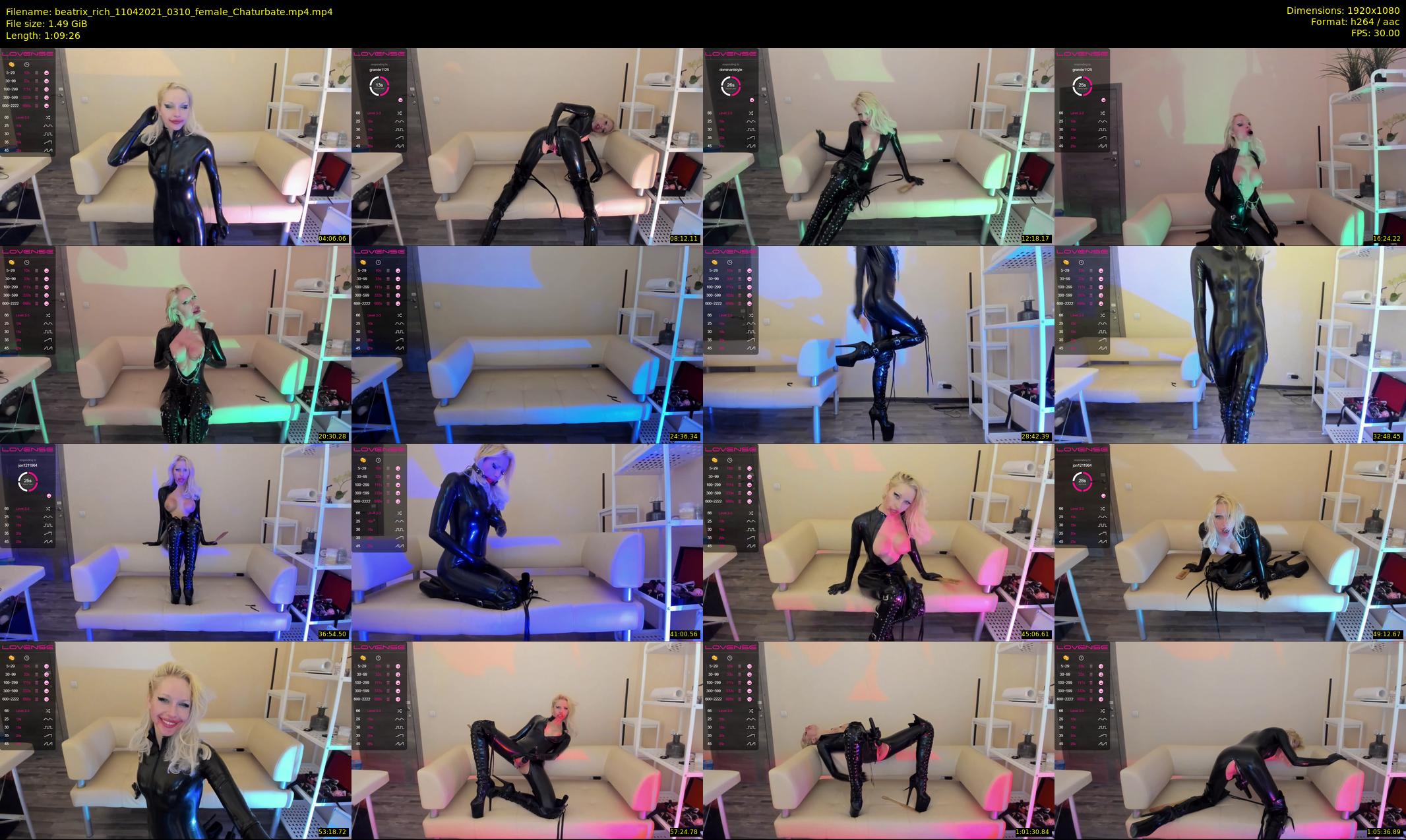 beatrix_rich — 70 minute Chaturbate female cam show recording, 1080p, Apr 11, 2021
