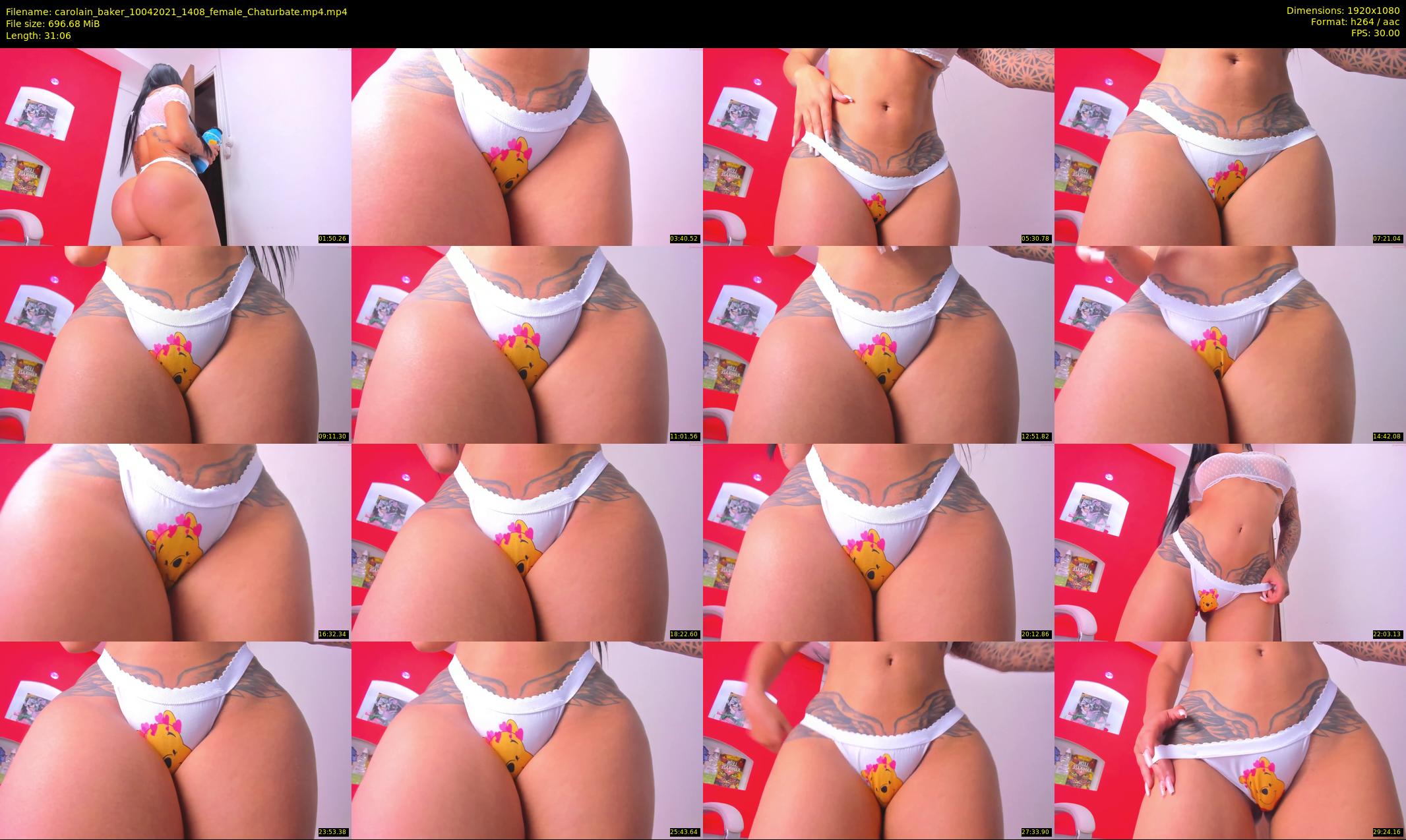 carolain_baker — 32 minute Chaturbate female cam show recording, 1080p, Apr 10, 2021