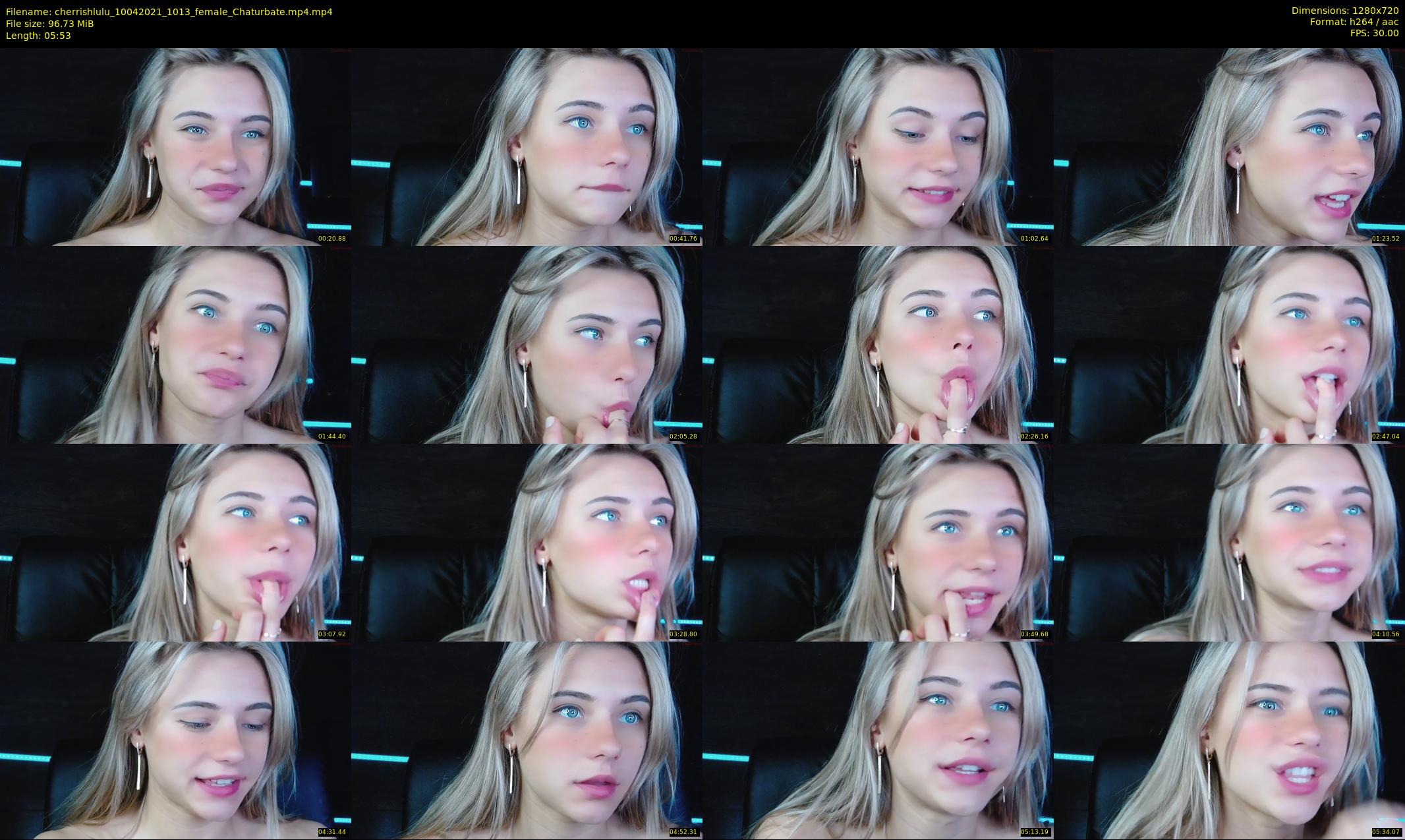 cherrishlulu — 6 minute Chaturbate female cam show recording, 720p, Apr 10, 2021
