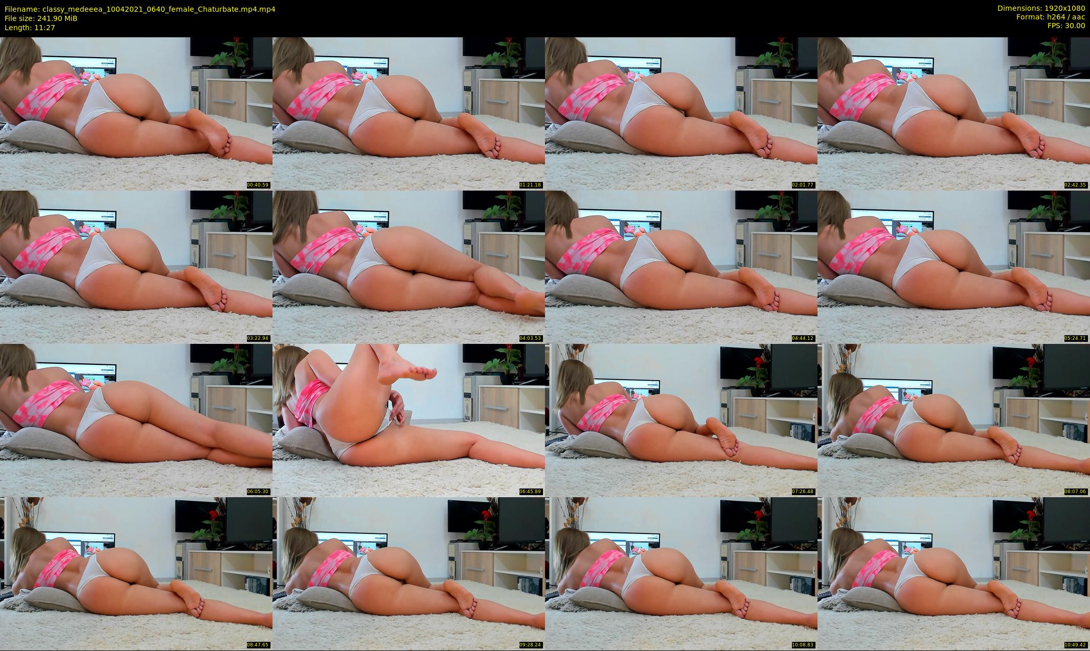 classy_medeeea — 12 minute Chaturbate female cam show recording, 1080p, Apr 10, 2021