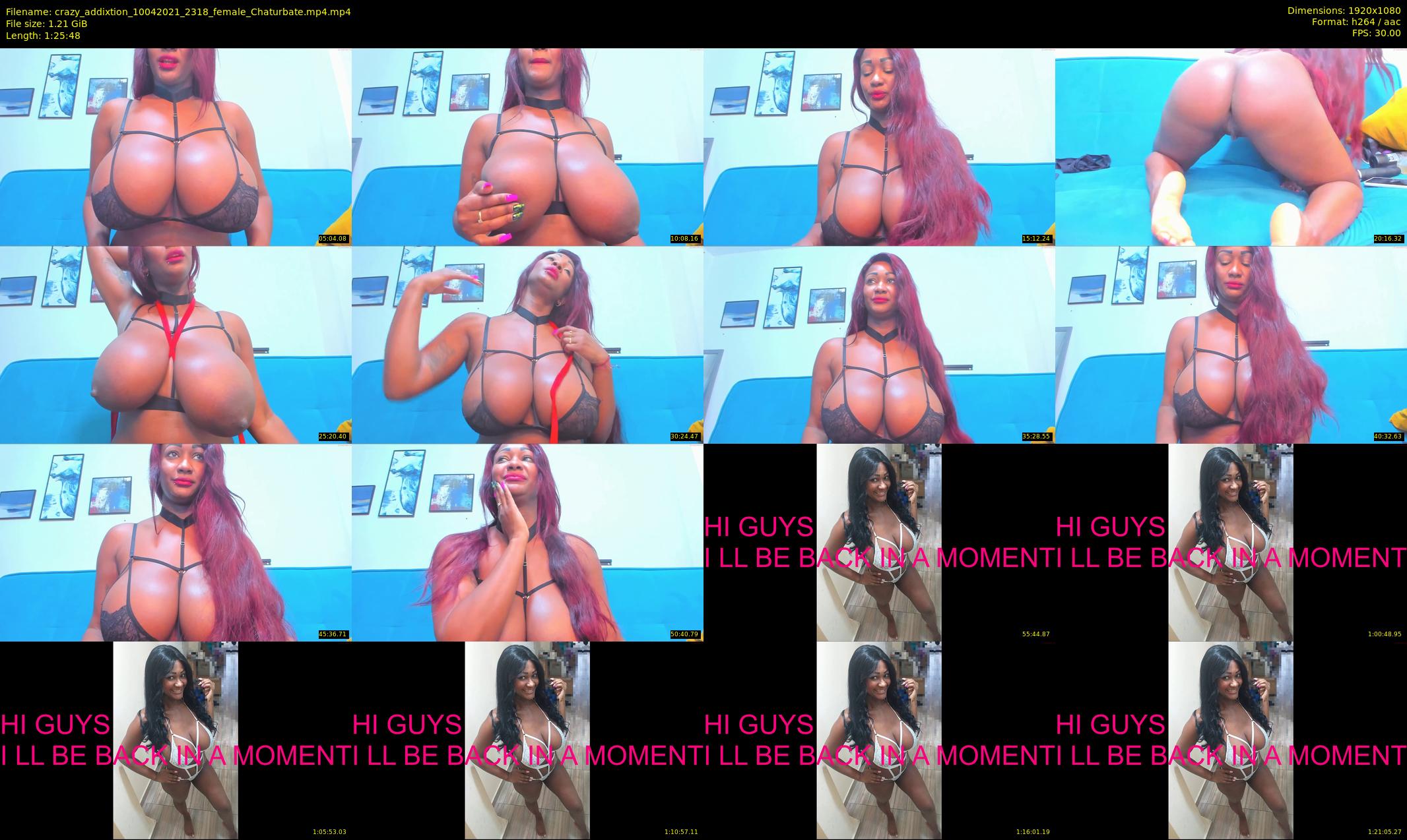 crazy_addixtion — 86 minute Chaturbate female cam show recording, 1080p, Apr 10, 2021