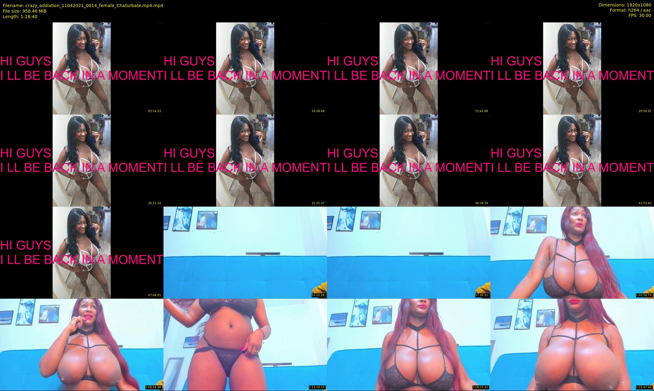 crazy_addixtion — 89 minute Chaturbate female cam show recording, 1080p, Apr 11, 2021