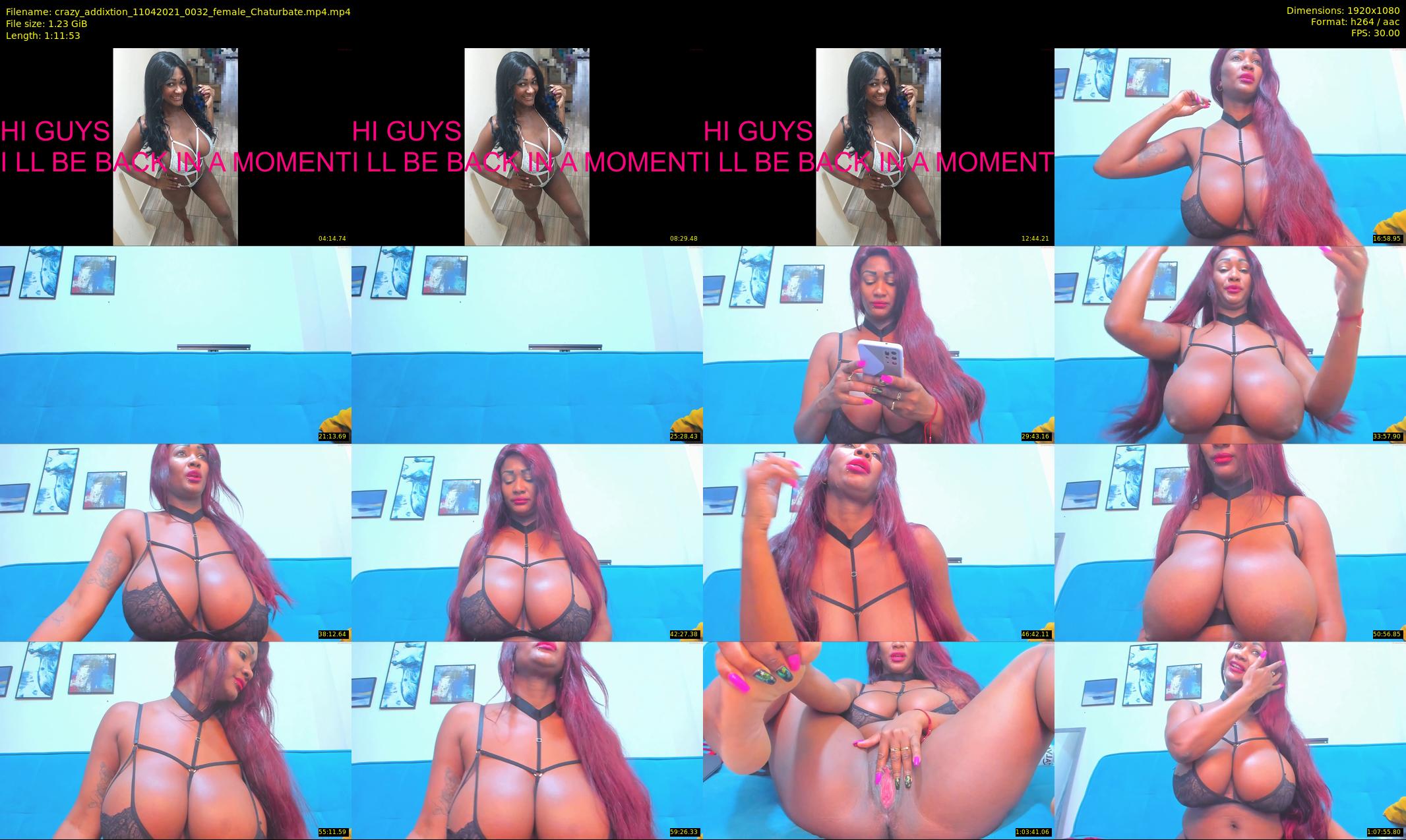 crazy_addixtion — 72 minute Chaturbate female cam show recording, 1080p, Apr 11, 2021