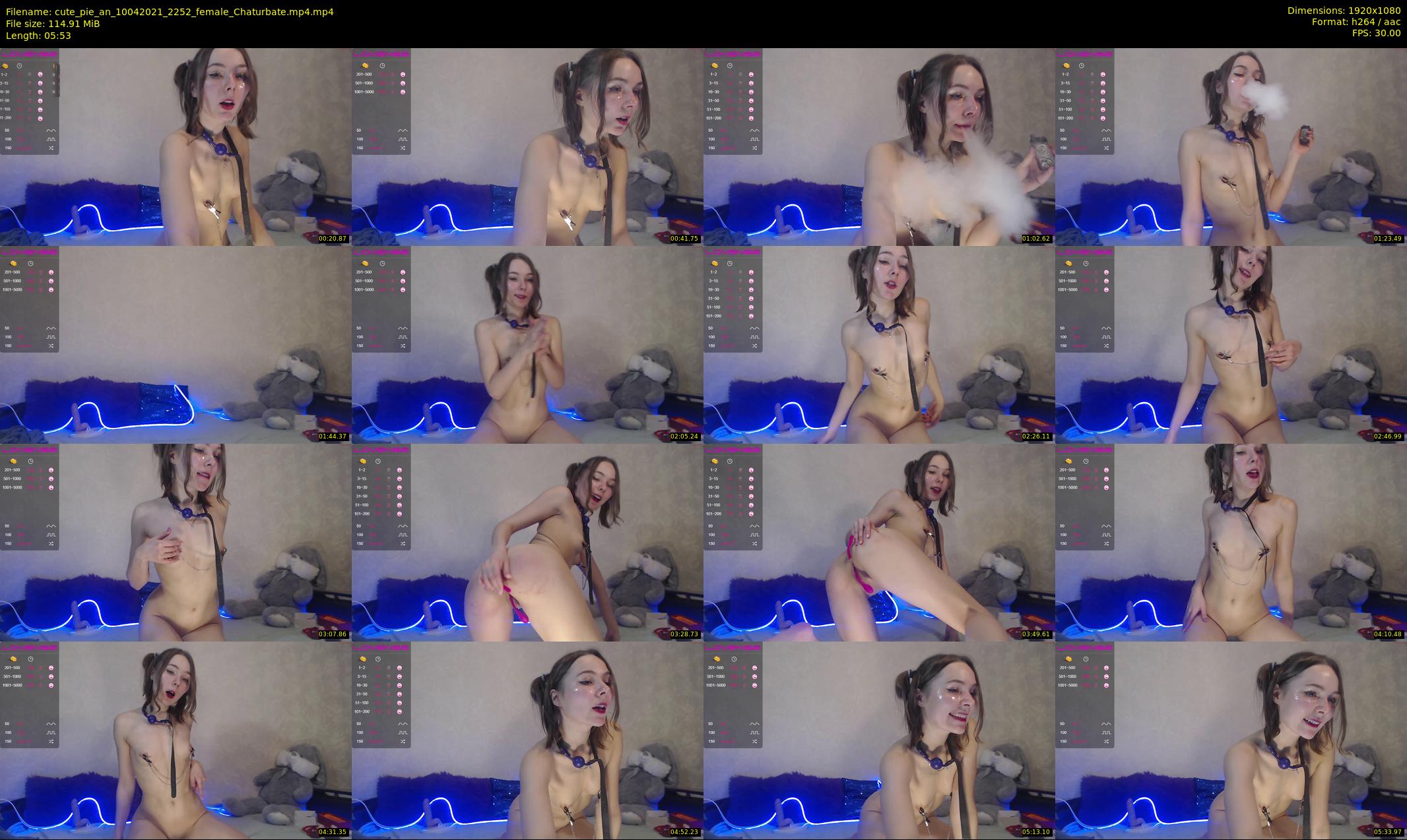 cute_pie_an — 6 minute Chaturbate female cam show recording, 1080p, Apr 10, 2021