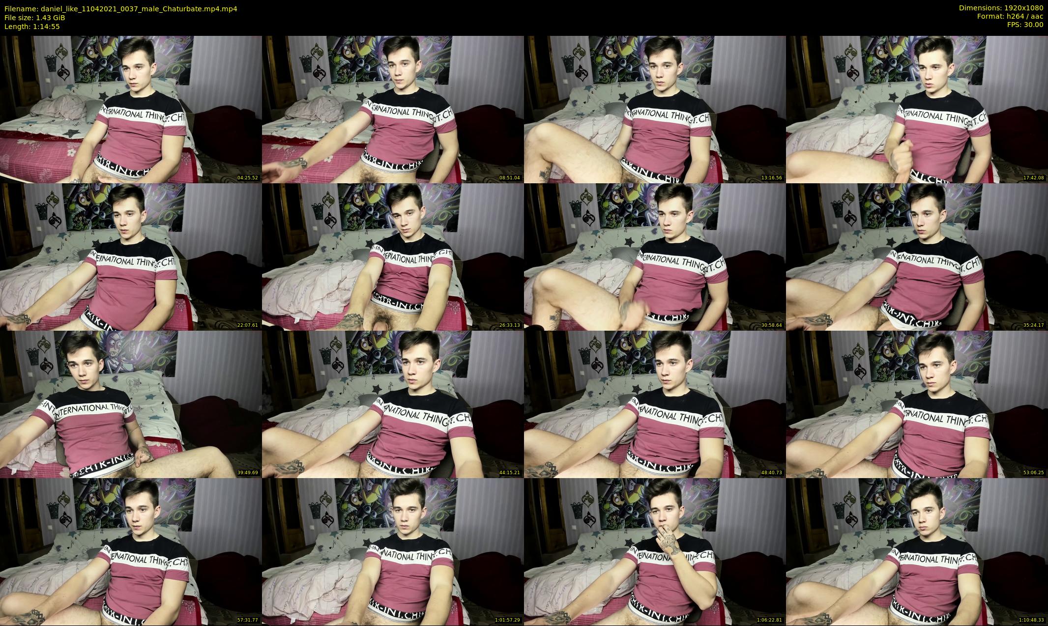 daniel_like — 75 minute Chaturbate male cam show recording, 1080p, Apr 11, 2021