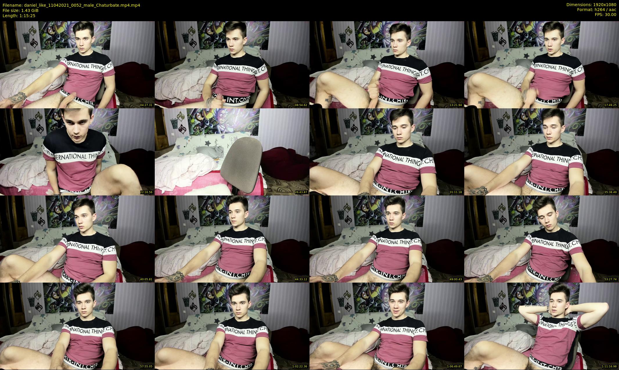 daniel_like — 76 minute Chaturbate male cam show recording, 1080p, Apr 11, 2021