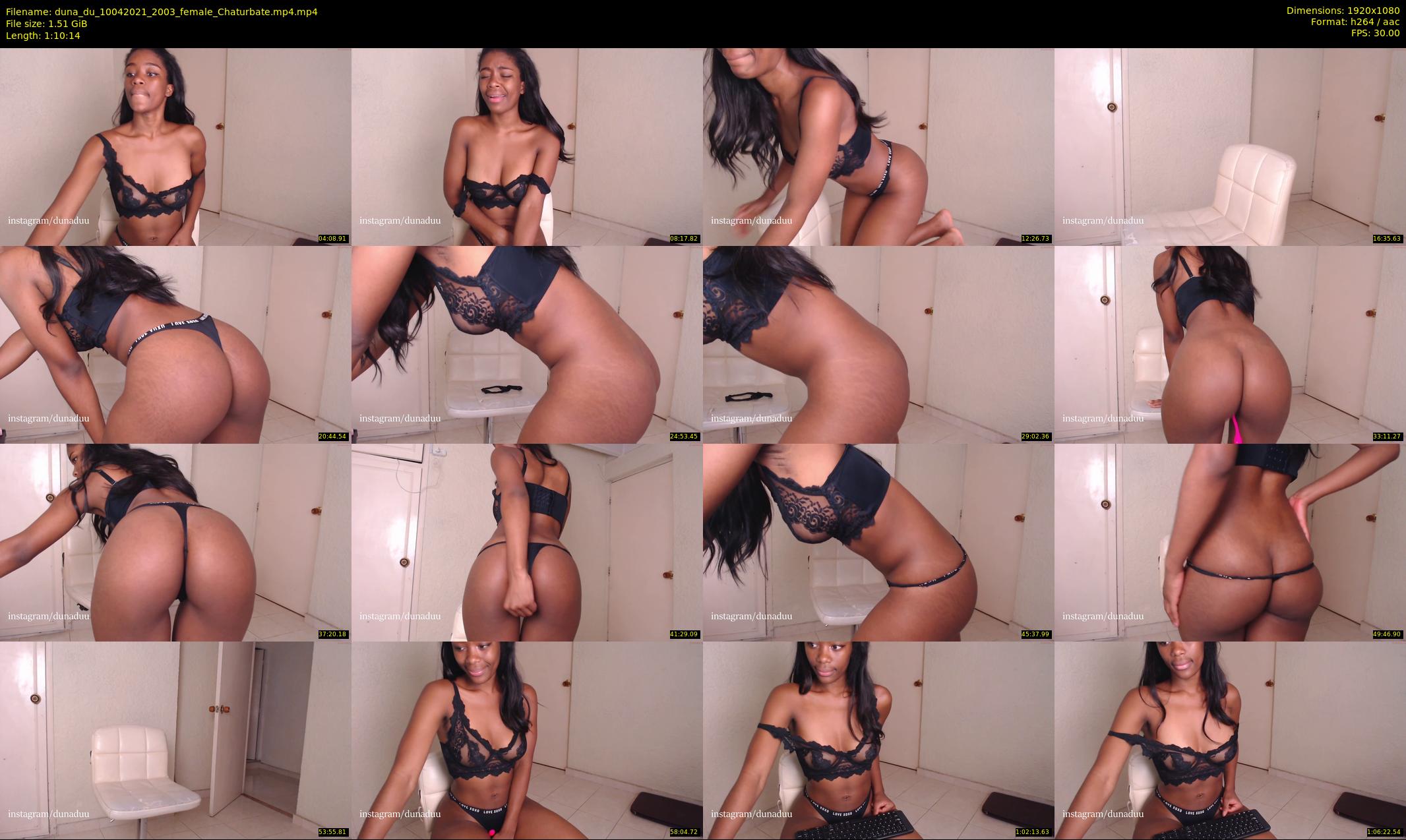 duna_du — 71 minute Chaturbate female cam show recording, 1080p, Apr 10, 2021
