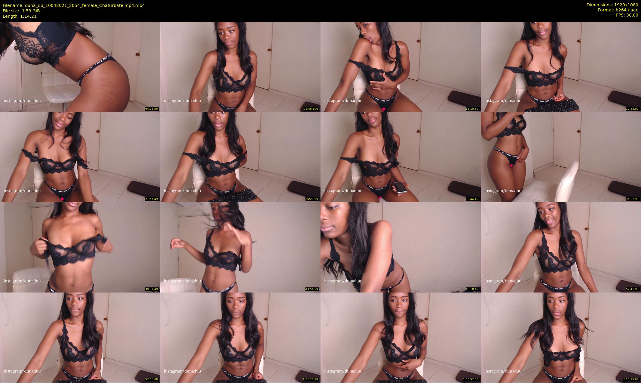 duna_du — 75 minute Chaturbate female cam show recording, 1080p, Apr 10, 2021