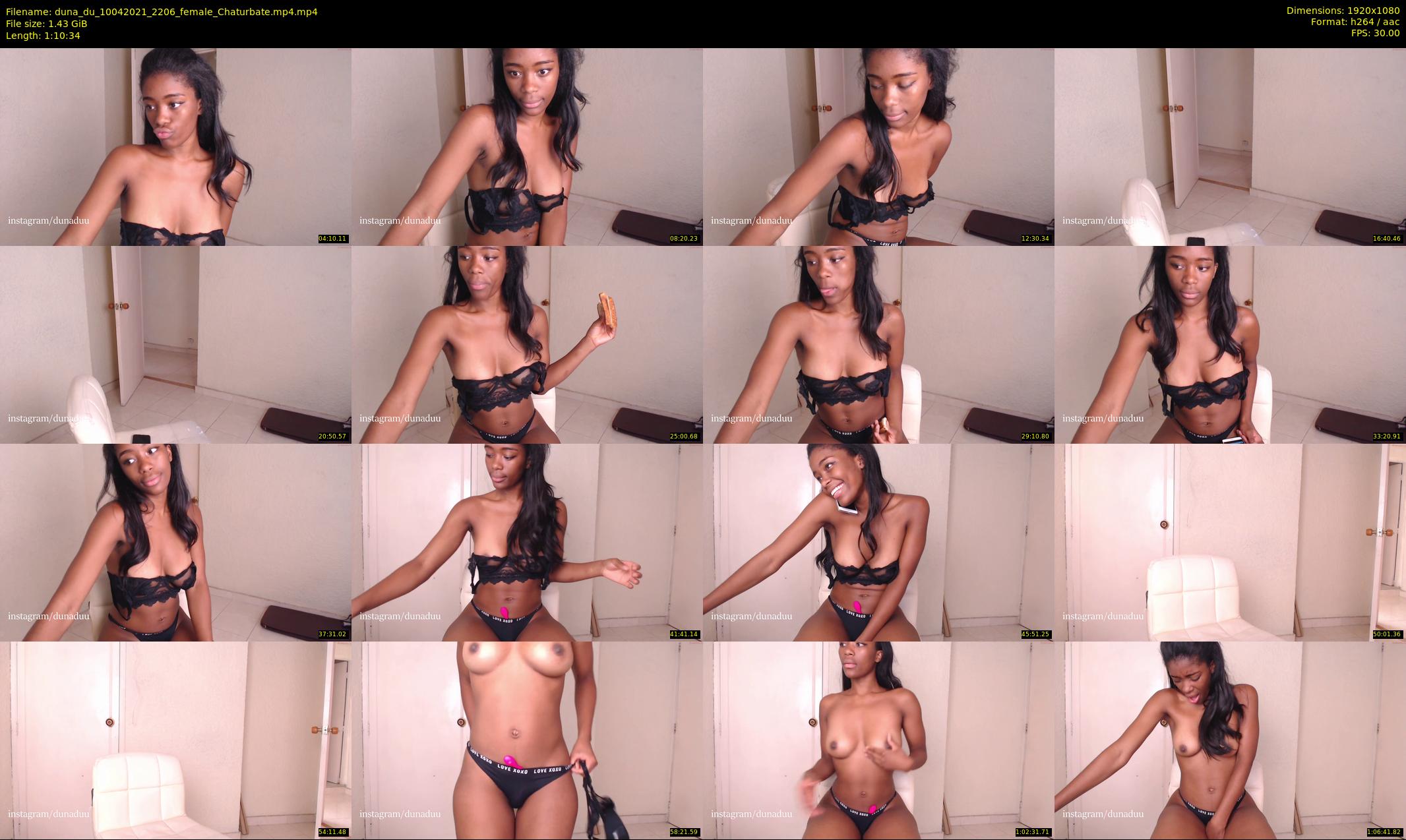 duna_du — 71 minute Chaturbate female cam show recording, 1080p, Apr 10, 2021