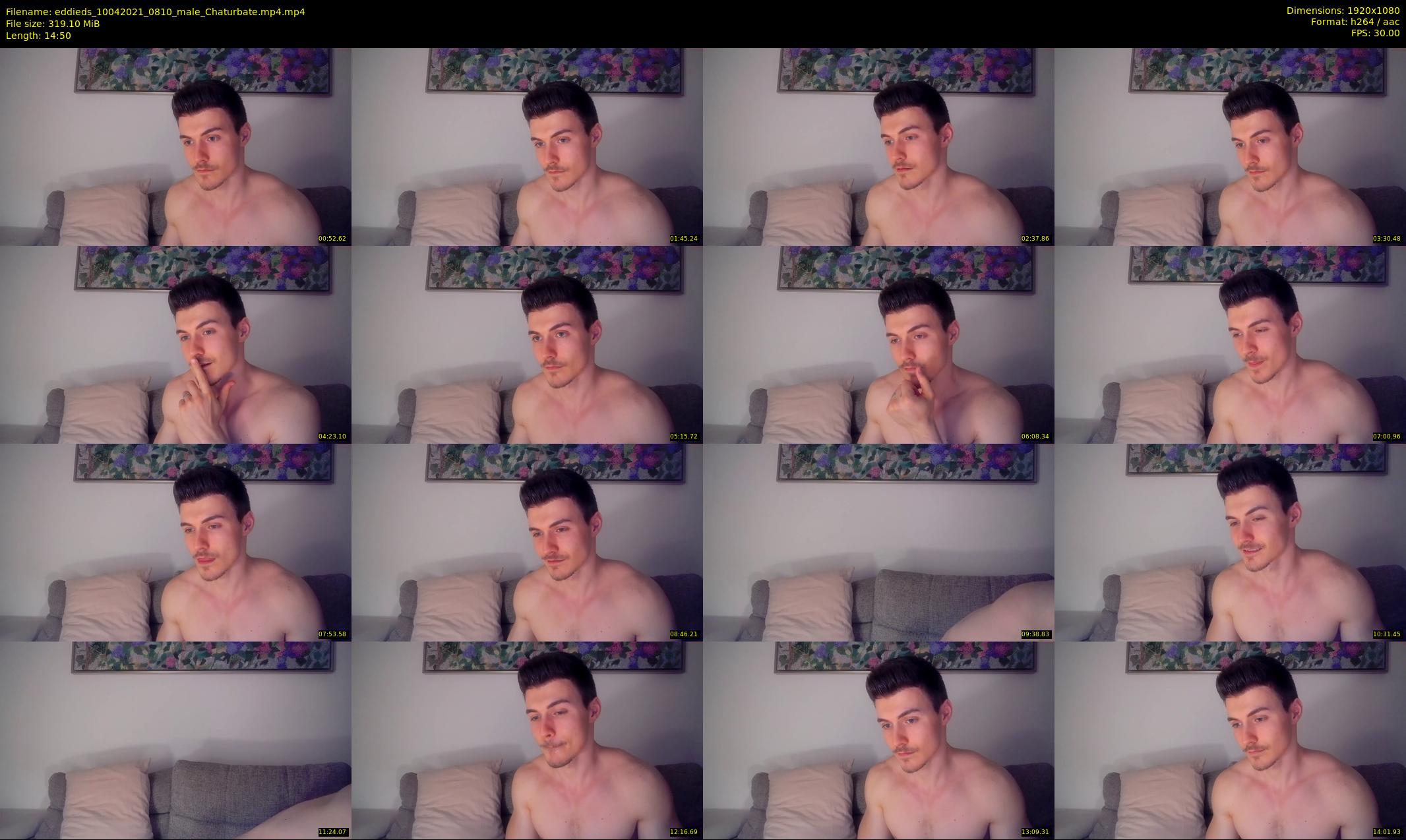 eddieds — 15 minute Chaturbate male cam show recording, 1080p, Apr 10, 2021