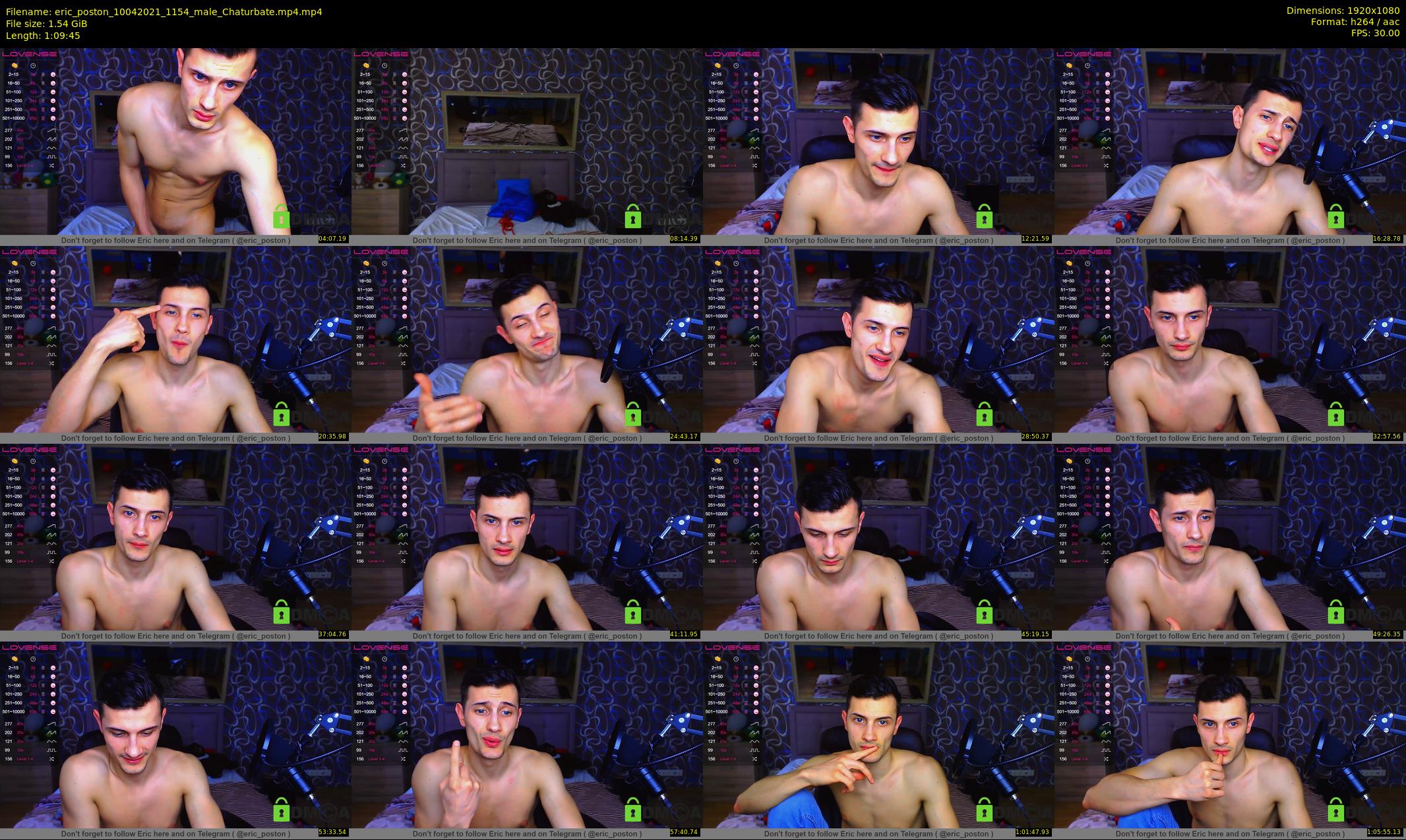 eric_poston — 70 minute Chaturbate male cam show recording, 1080p, Apr 10, 2021