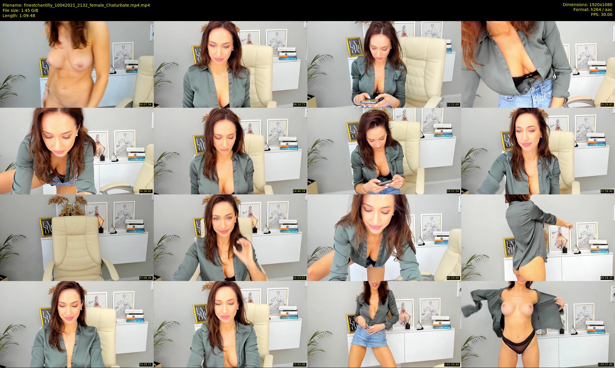 finestchantilly — 70 minute Chaturbate female cam show recording, 1080p, Apr 10, 2021