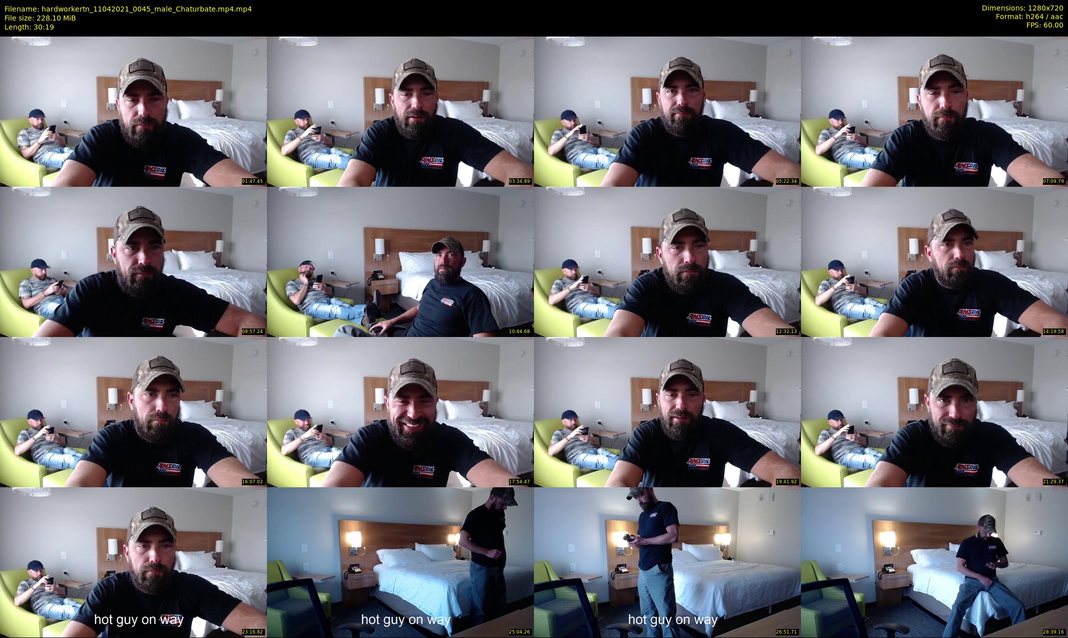 hardworkertn — 31 minute Chaturbate male cam show recording, 720p, Apr 11, 2021
