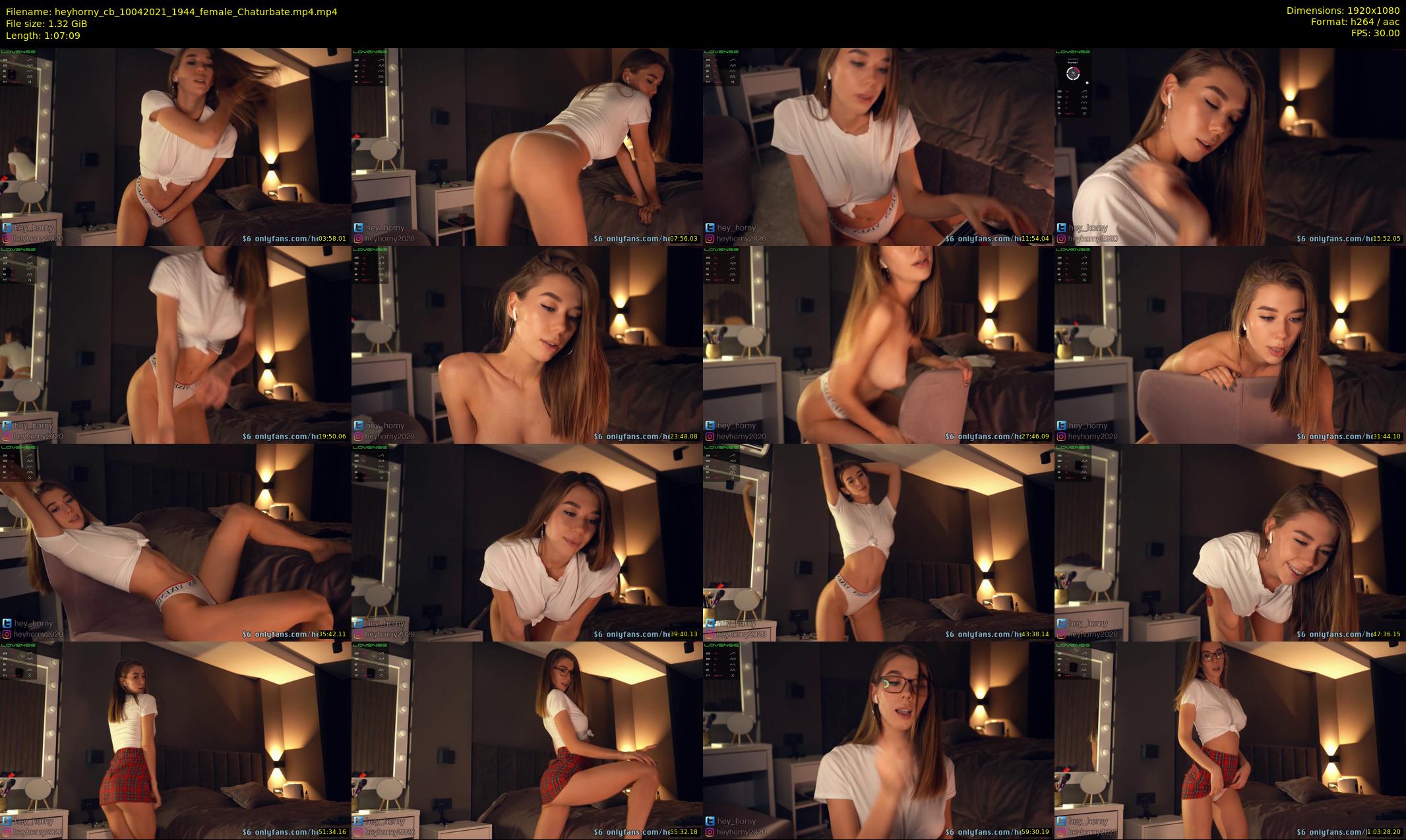 heyhorny_cb — 68 minute Chaturbate couple cam show recording, 1080p, Apr 10, 2021