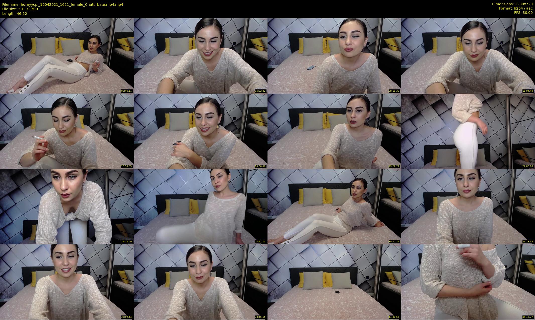 hornyycpl — 47 minute Chaturbate couple cam show recording, 720p, Apr 10, 2021
