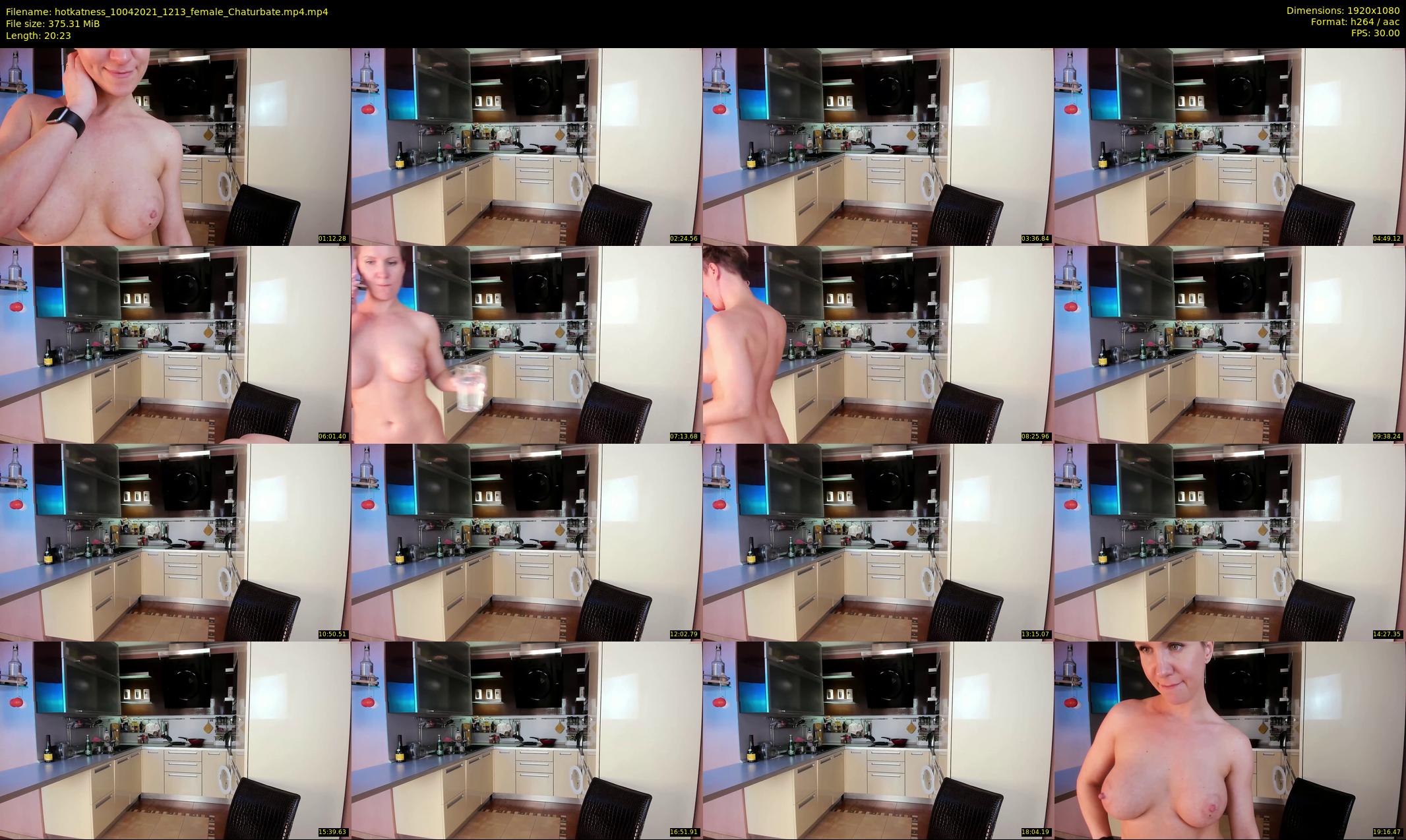 hotkatness — 21 minute Chaturbate female cam show recording, 1080p, Apr 10, 2021