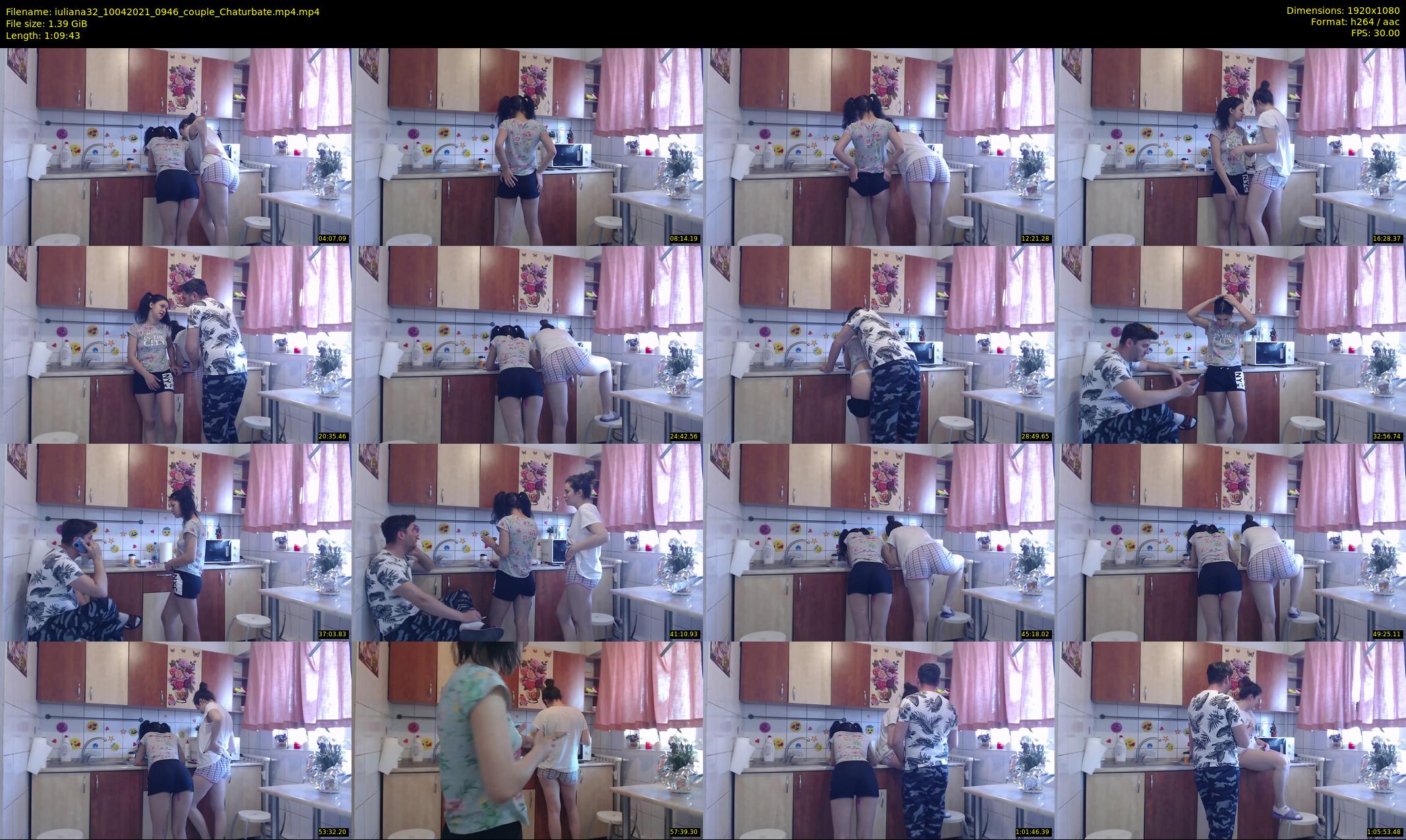 iuliana32 — 70 minute Chaturbate couple cam show recording, 1080p, Apr 10, 2021