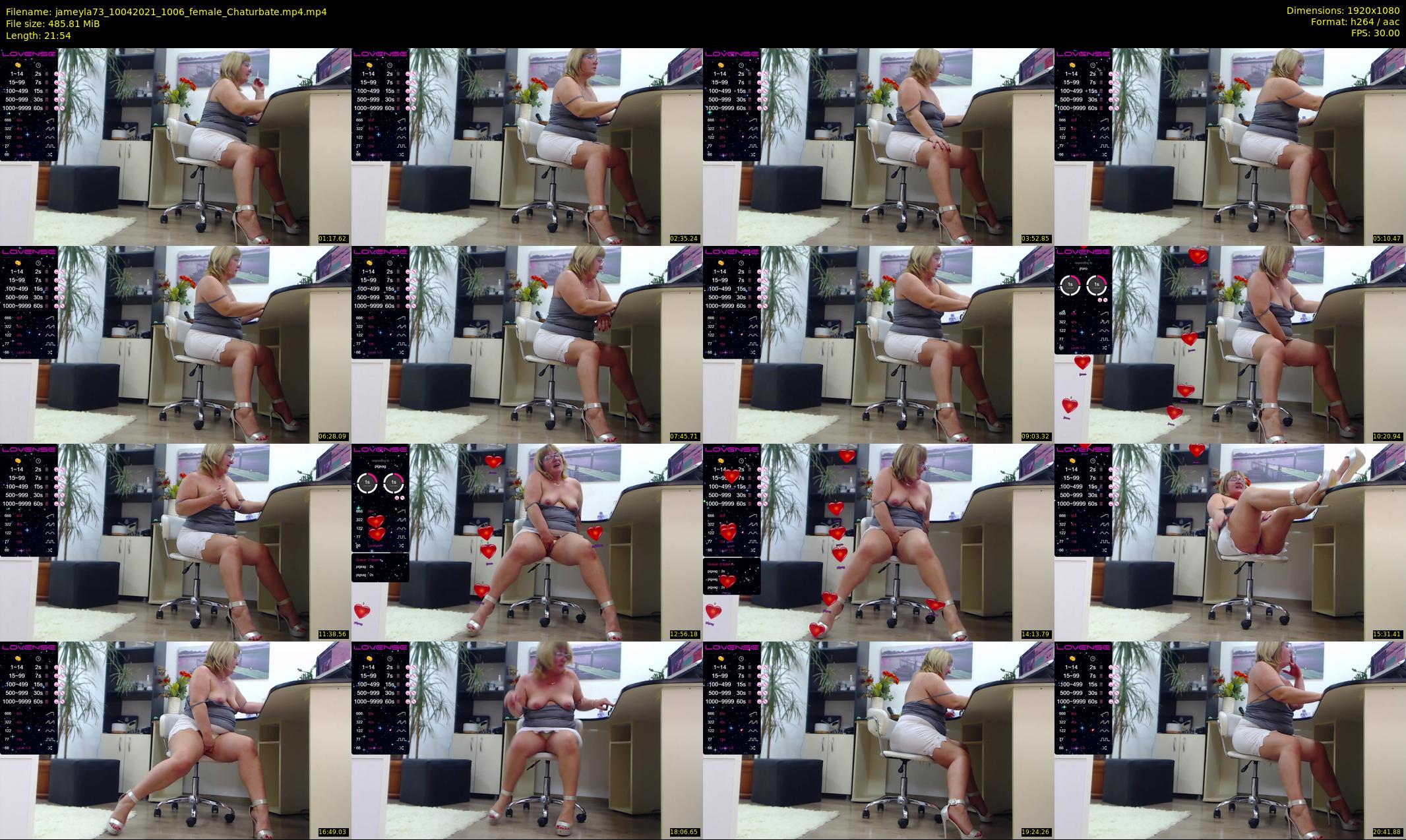 jameyla73 — 22 minute Chaturbate female cam show recording, 1080p, Apr 10, 2021