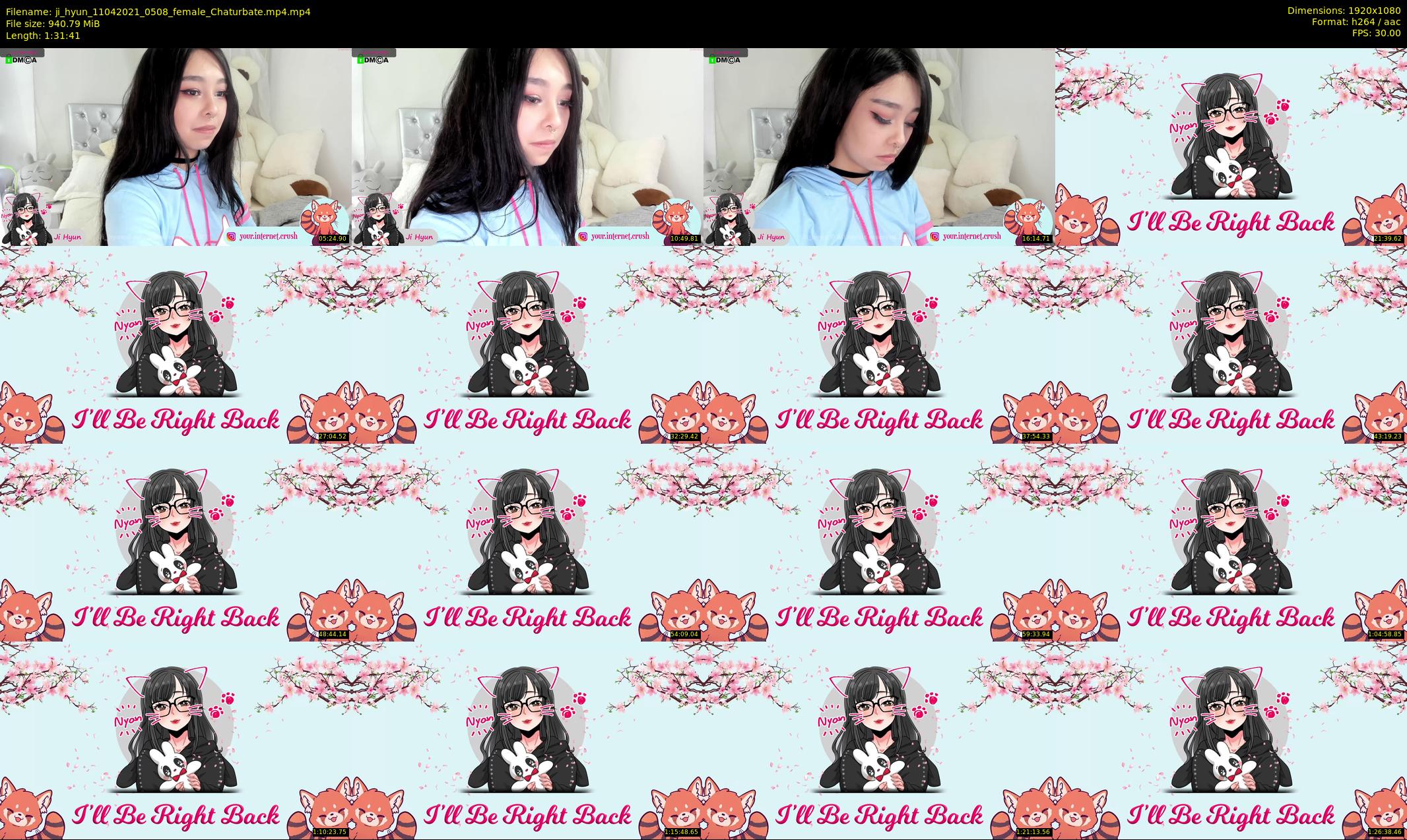 ji_hyun — 92 minute Chaturbate female cam show recording, 1080p, Apr 11, 2021