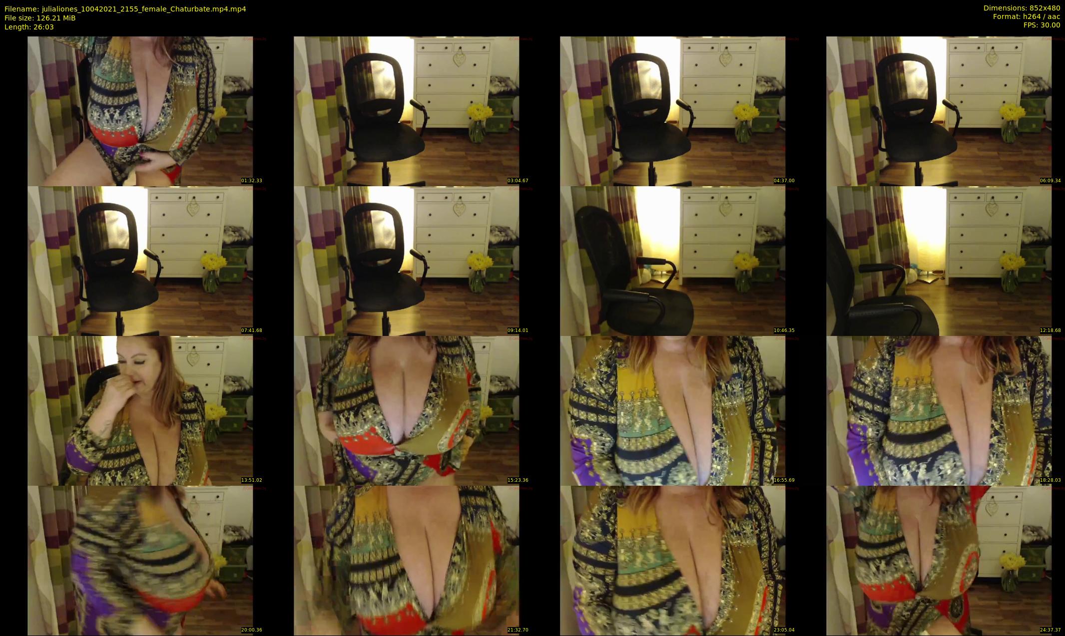 julialiones — 27 minute Chaturbate female cam show recording, 480p, Apr 10, 2021