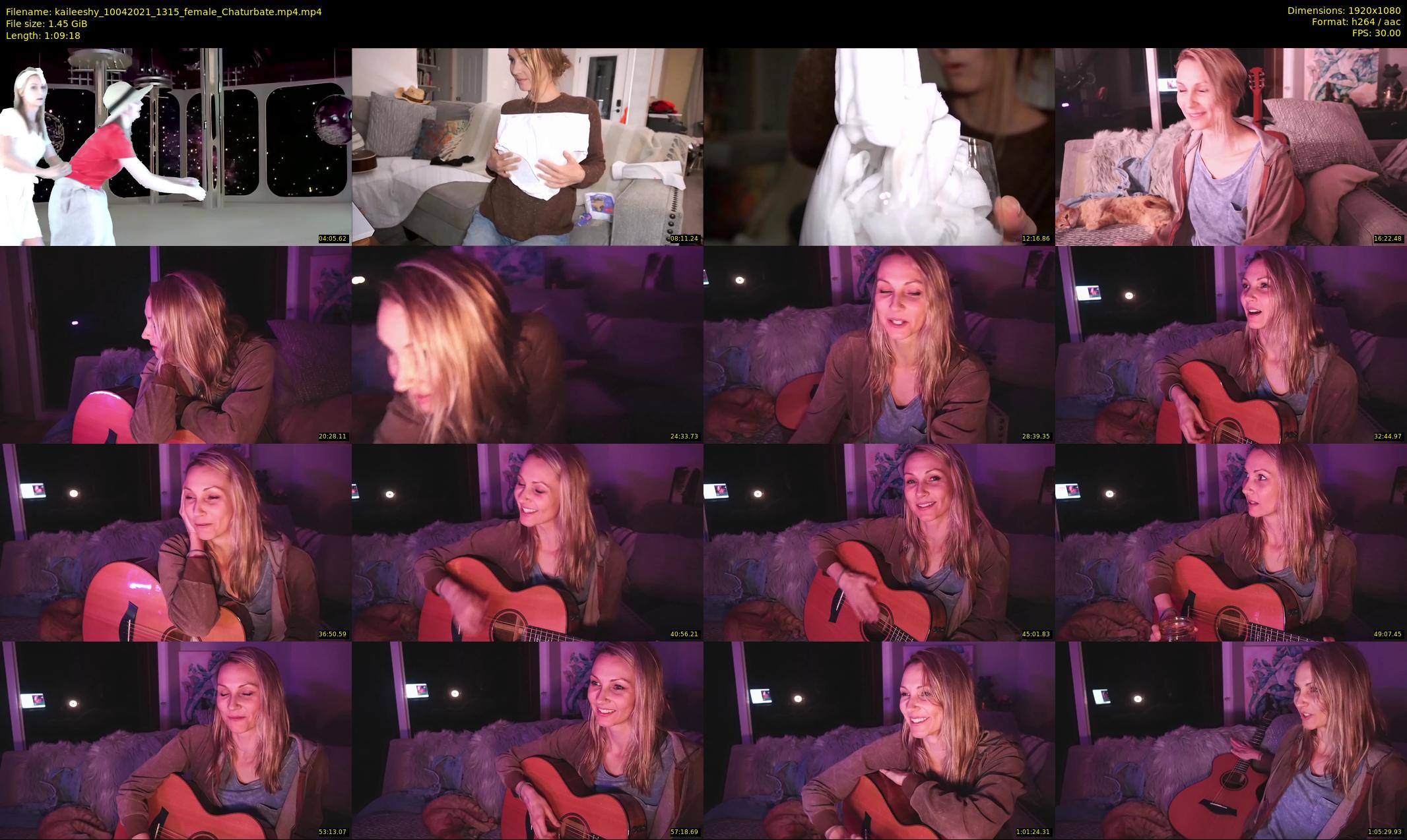 kaileeshy — 70 minute Chaturbate female cam show recording, 1080p, Apr 10, 2021