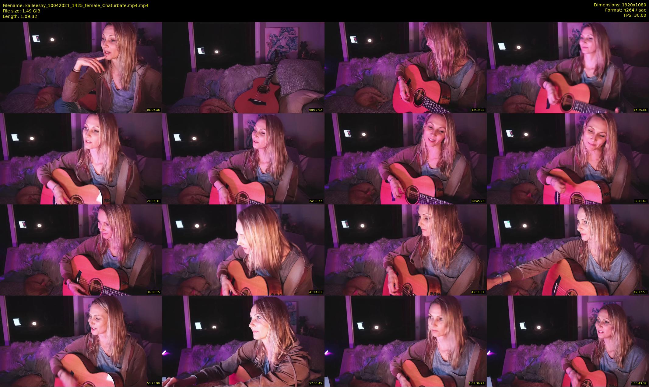 kaileeshy — 70 minute Chaturbate female cam show recording, 1080p, Apr 10, 2021