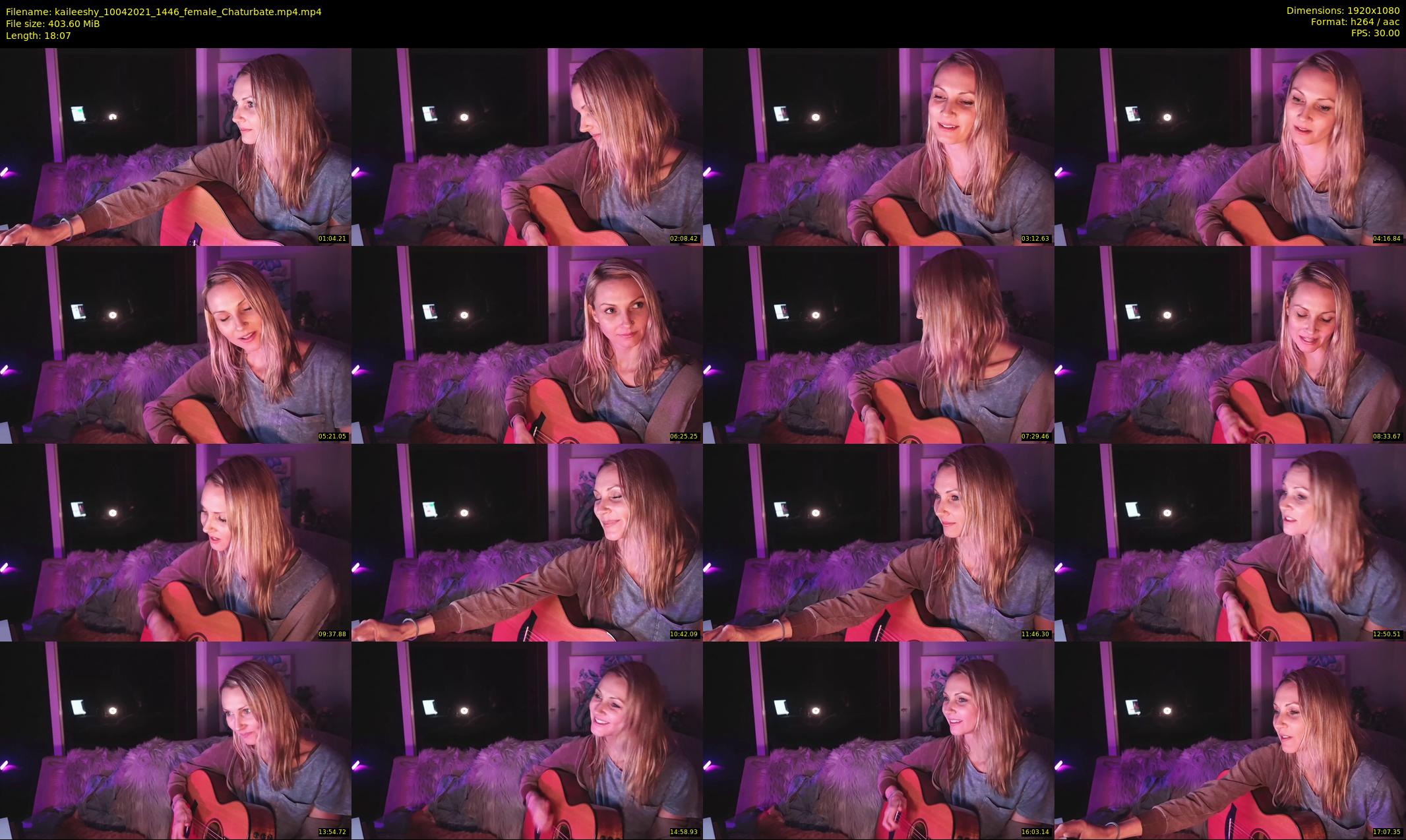 kaileeshy — 19 minute Chaturbate female cam show recording, 1080p, Apr 10, 2021