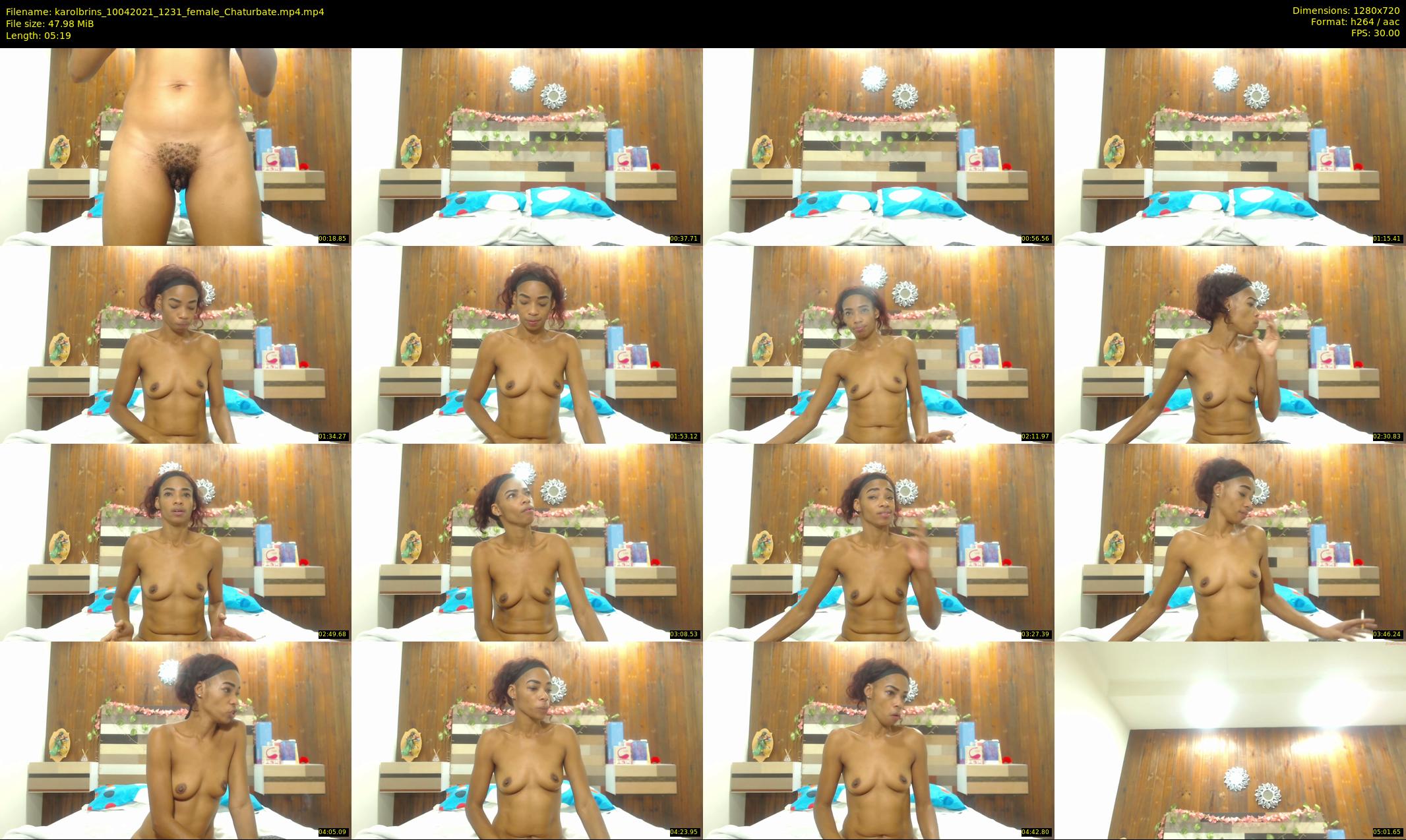 karolbrins — 6 minute Chaturbate female cam show recording, 720p, Apr 10, 2021