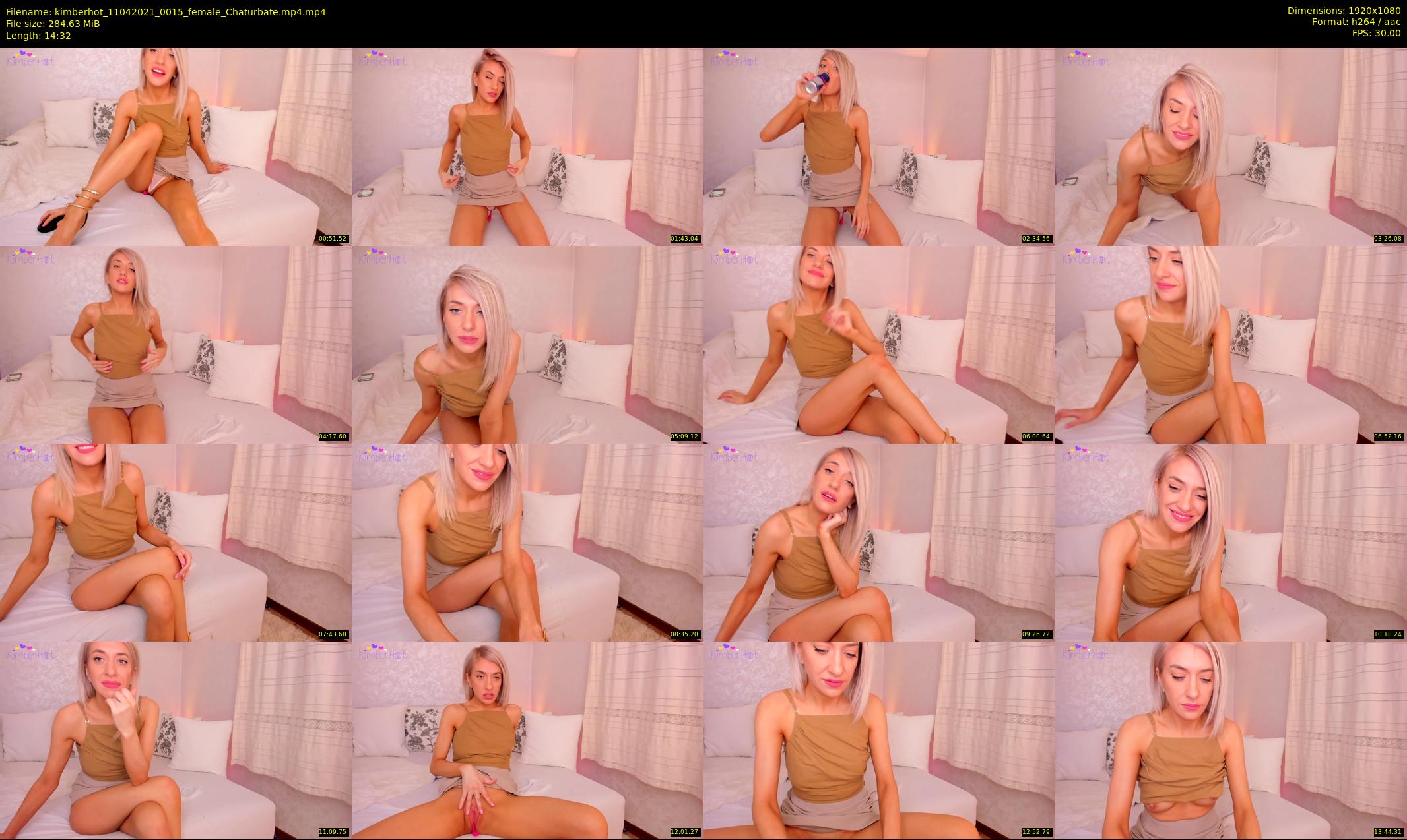 kimberhot — 15 minute Chaturbate female cam show recording, 1080p, Apr 11, 2021