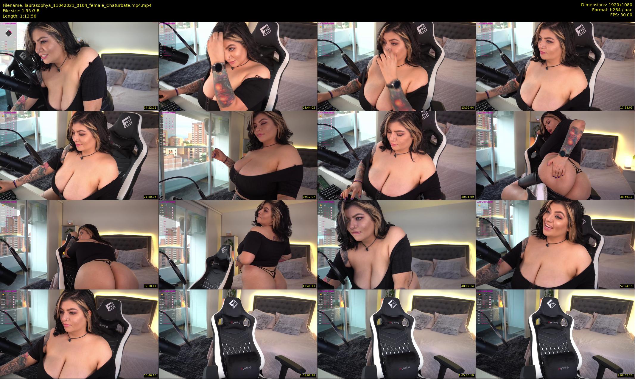 laurasophya — 74 minute Chaturbate female cam show recording, 1080p, Apr 11, 2021