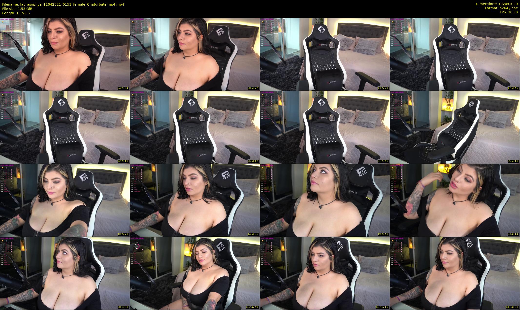 laurasophya — 76 minute Chaturbate female cam show recording, 1080p, Apr 11, 2021