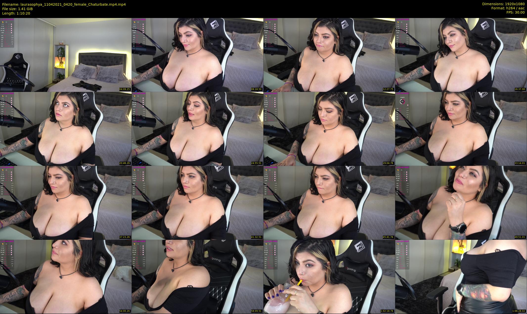 laurasophya — 71 minute Chaturbate female cam show recording, 1080p, Apr 11, 2021