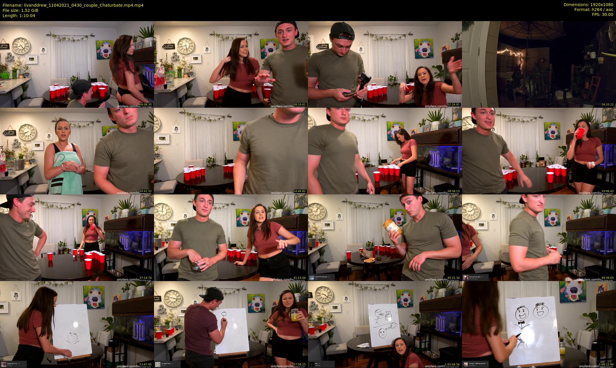 livanddrew — 71 minute Chaturbate couple cam show recording, 1080p, Apr 11, 2021
