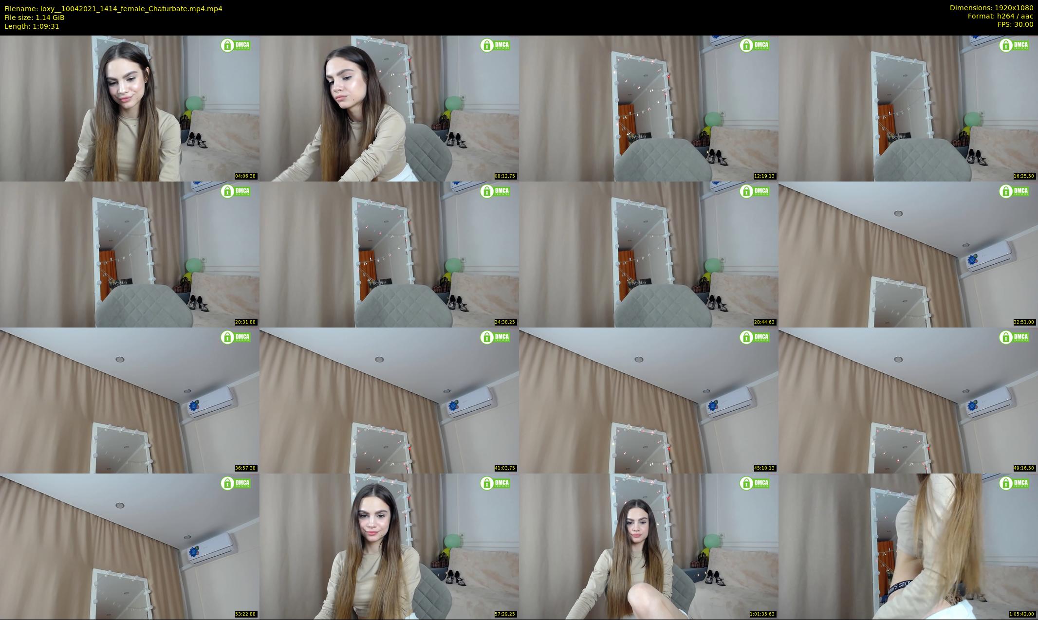 loxy_ — 70 minute Chaturbate female cam show recording, 1080p, Apr 10, 2021