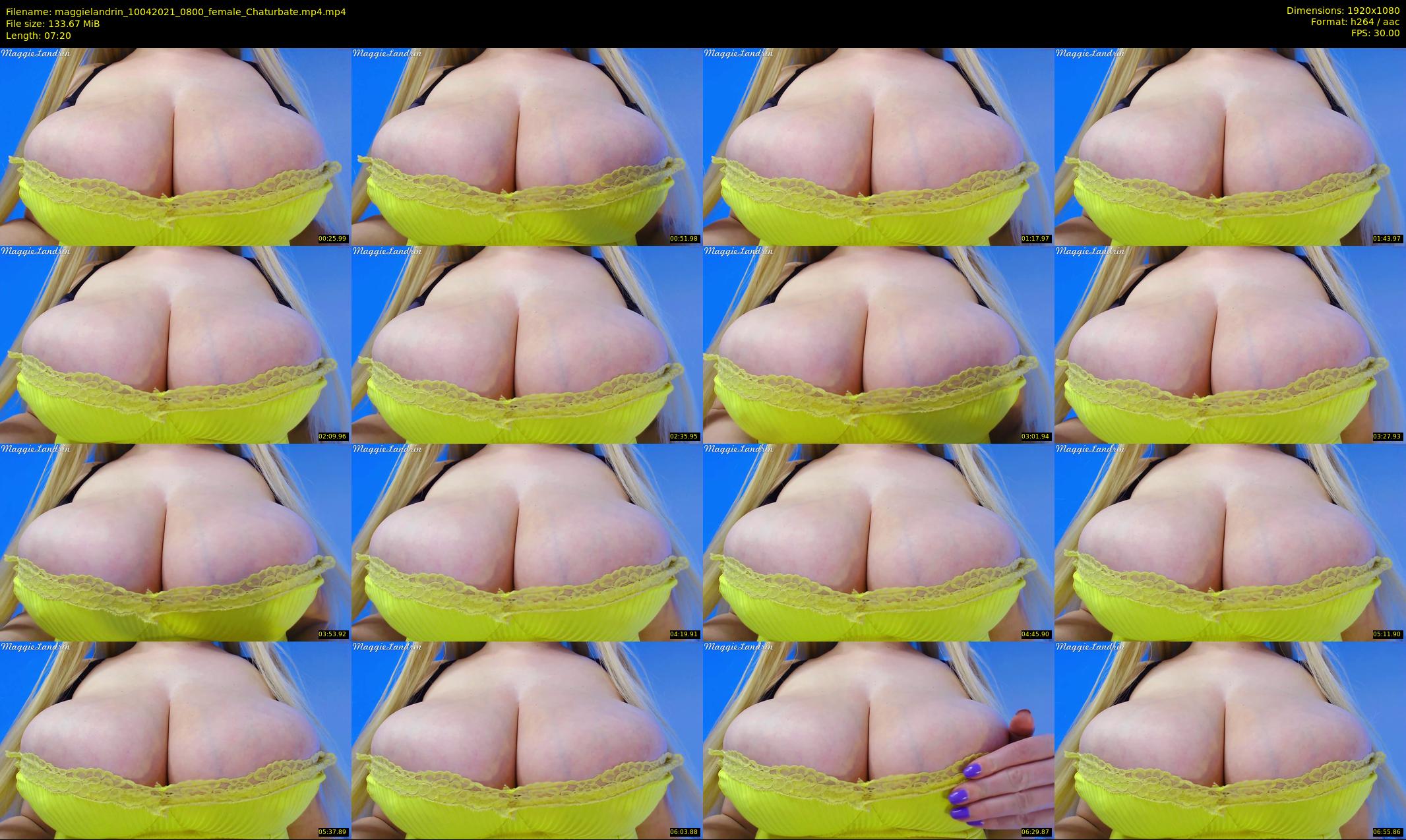 maggielandrin — 8 minute Chaturbate female cam show recording, 1080p, Apr 10, 2021