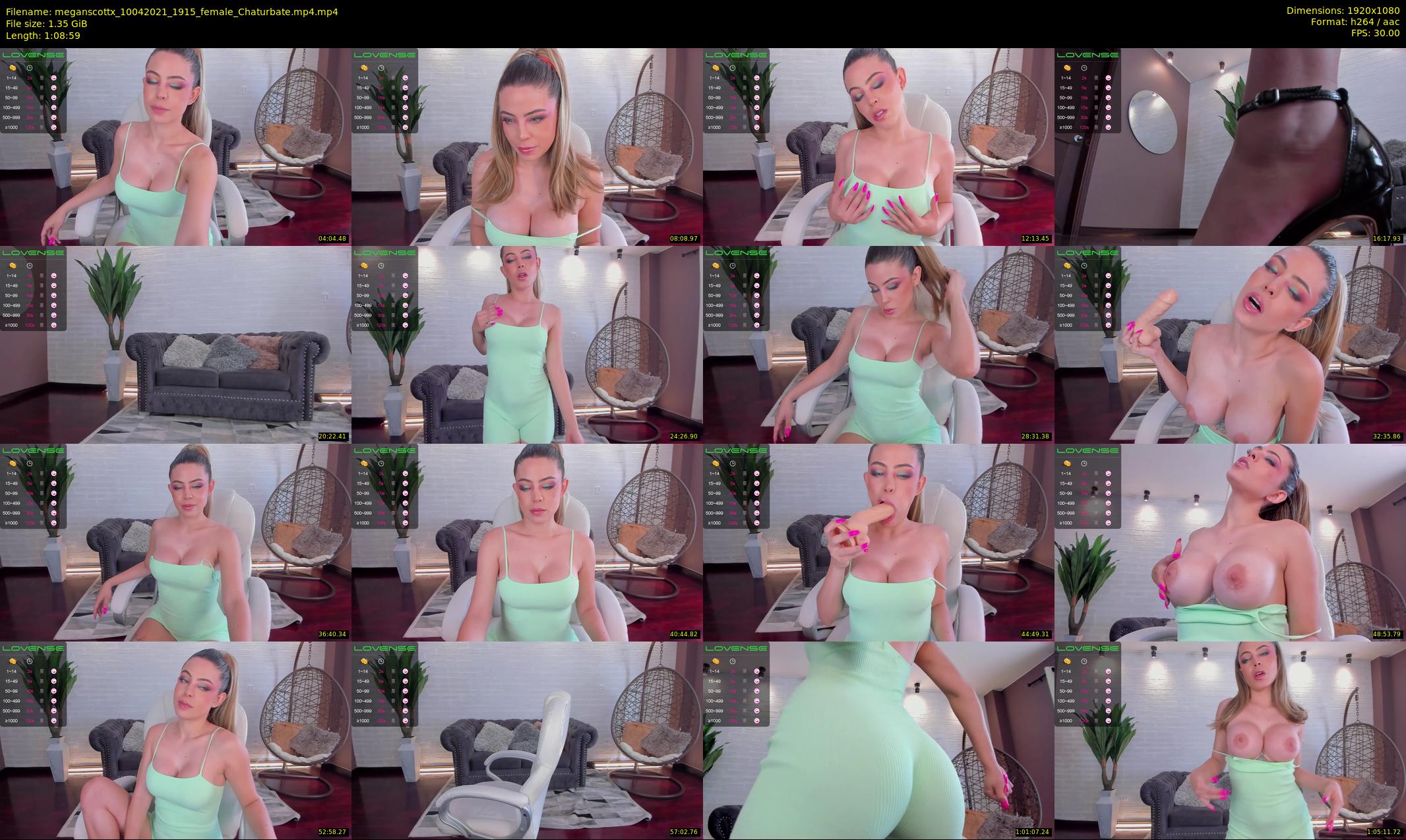 meganscottx — 69 minute Chaturbate female cam show recording, 1080p, Apr 10, 2021