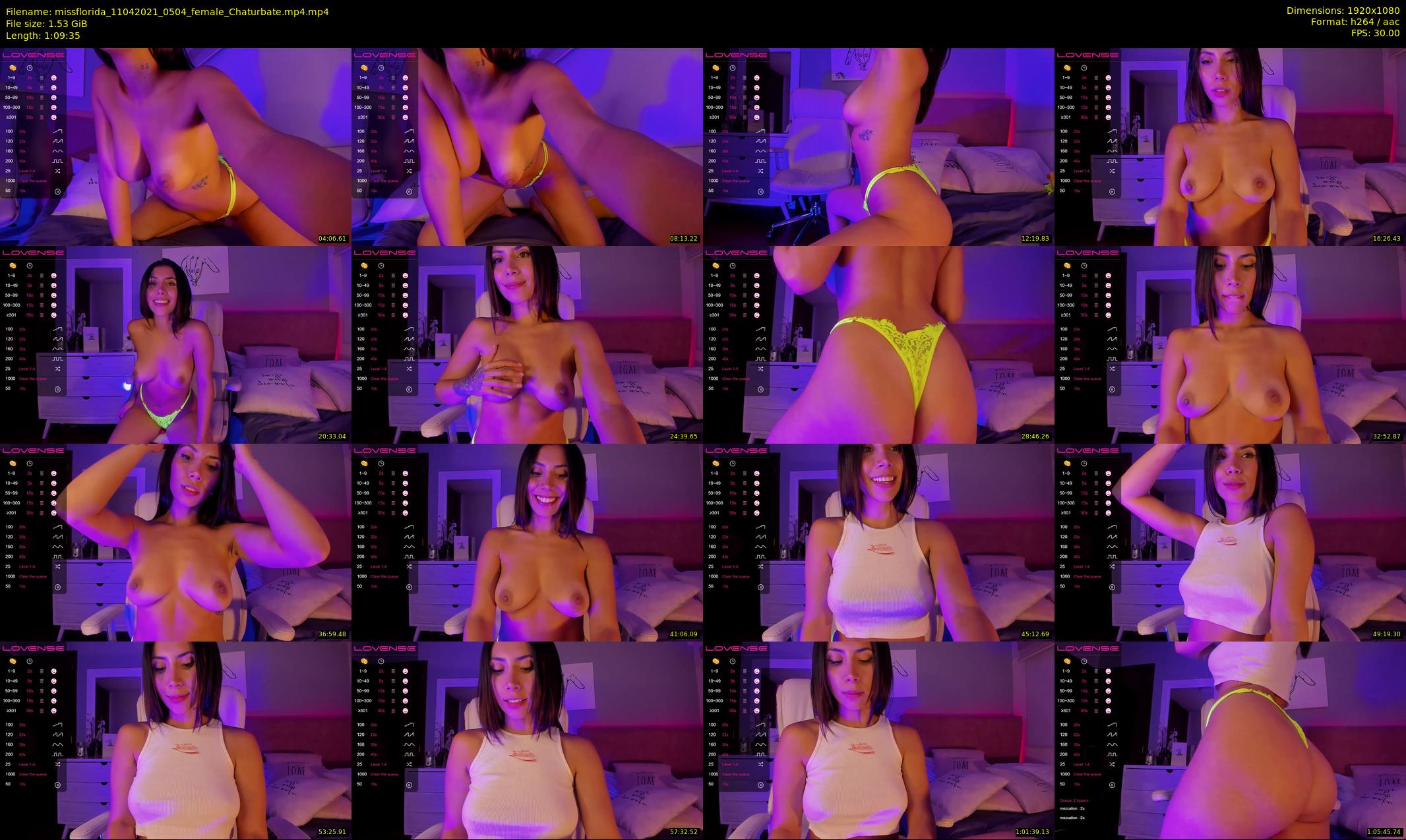 missflorida — 70 minute Chaturbate female cam show recording, 1080p, Apr 11, 2021