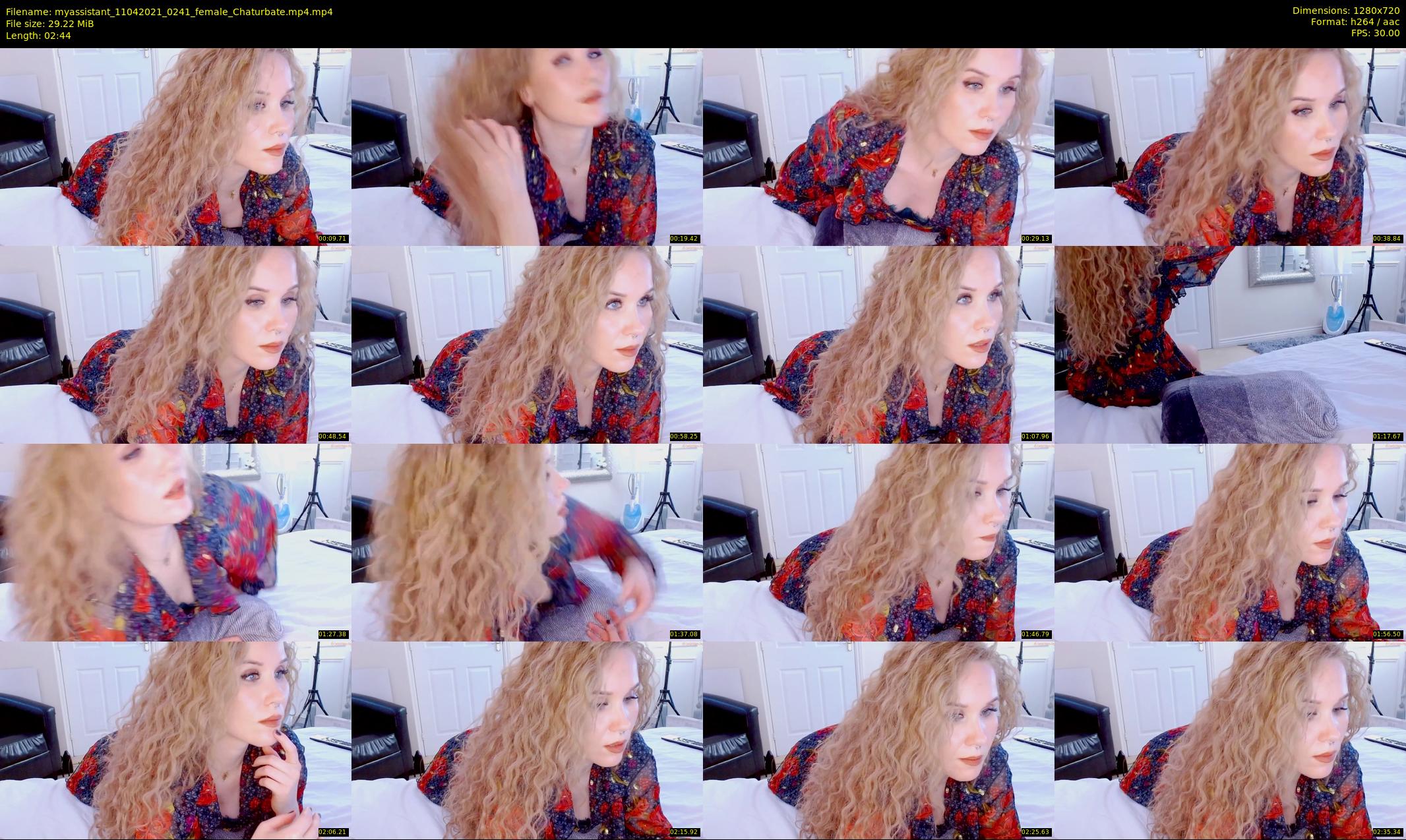 myassistant — 3 minute Chaturbate female cam show recording, 720p, Apr 11, 2021