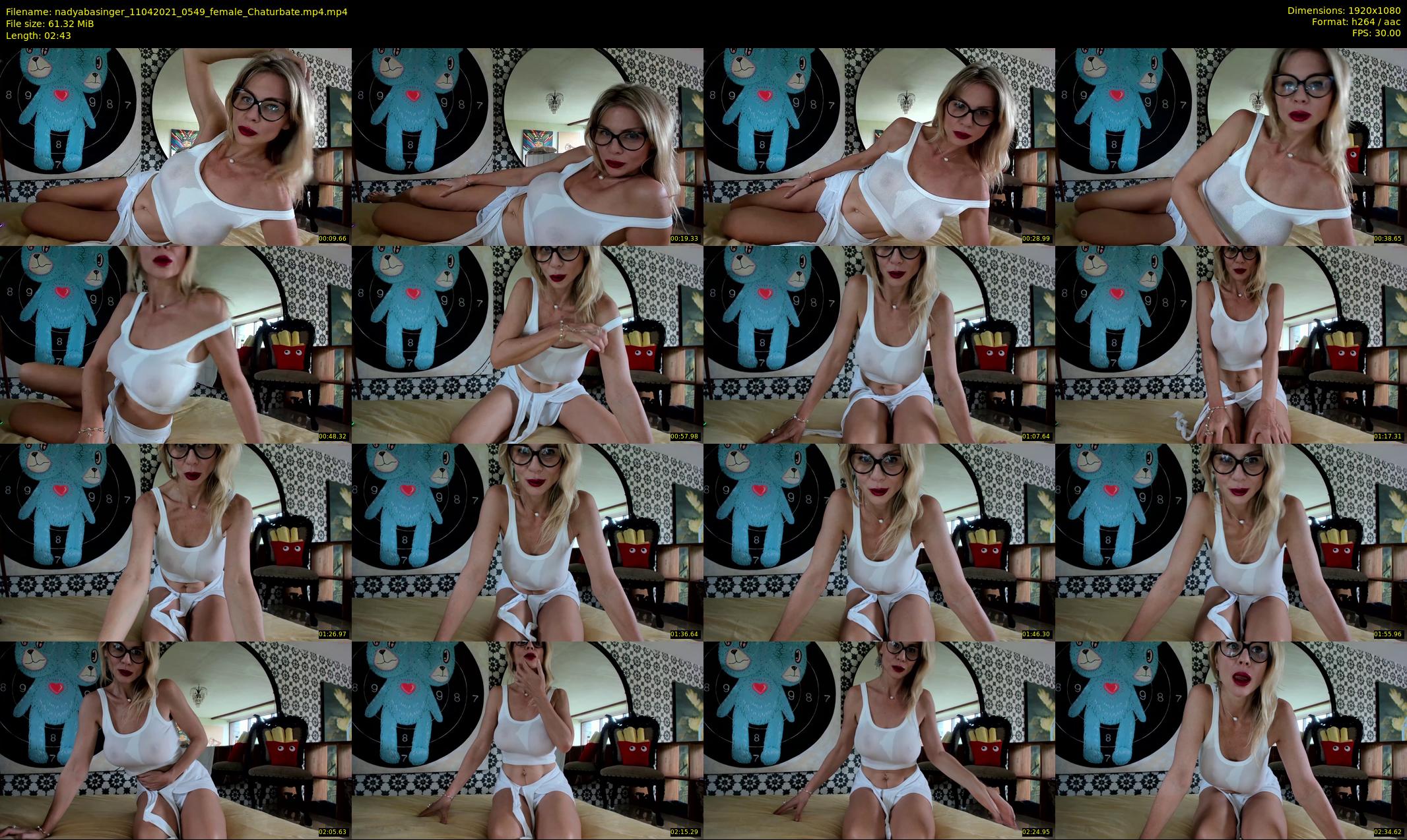 nadyabasinger — 3 minute Chaturbate female cam show recording, 1080p, Apr 11, 2021