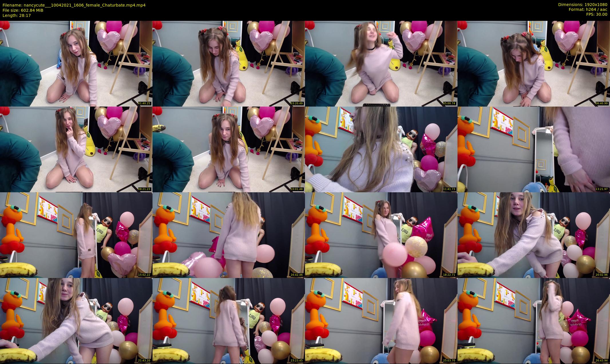 nancycute__ — 29 minute Chaturbate female cam show recording, 1080p, Apr 10, 2021