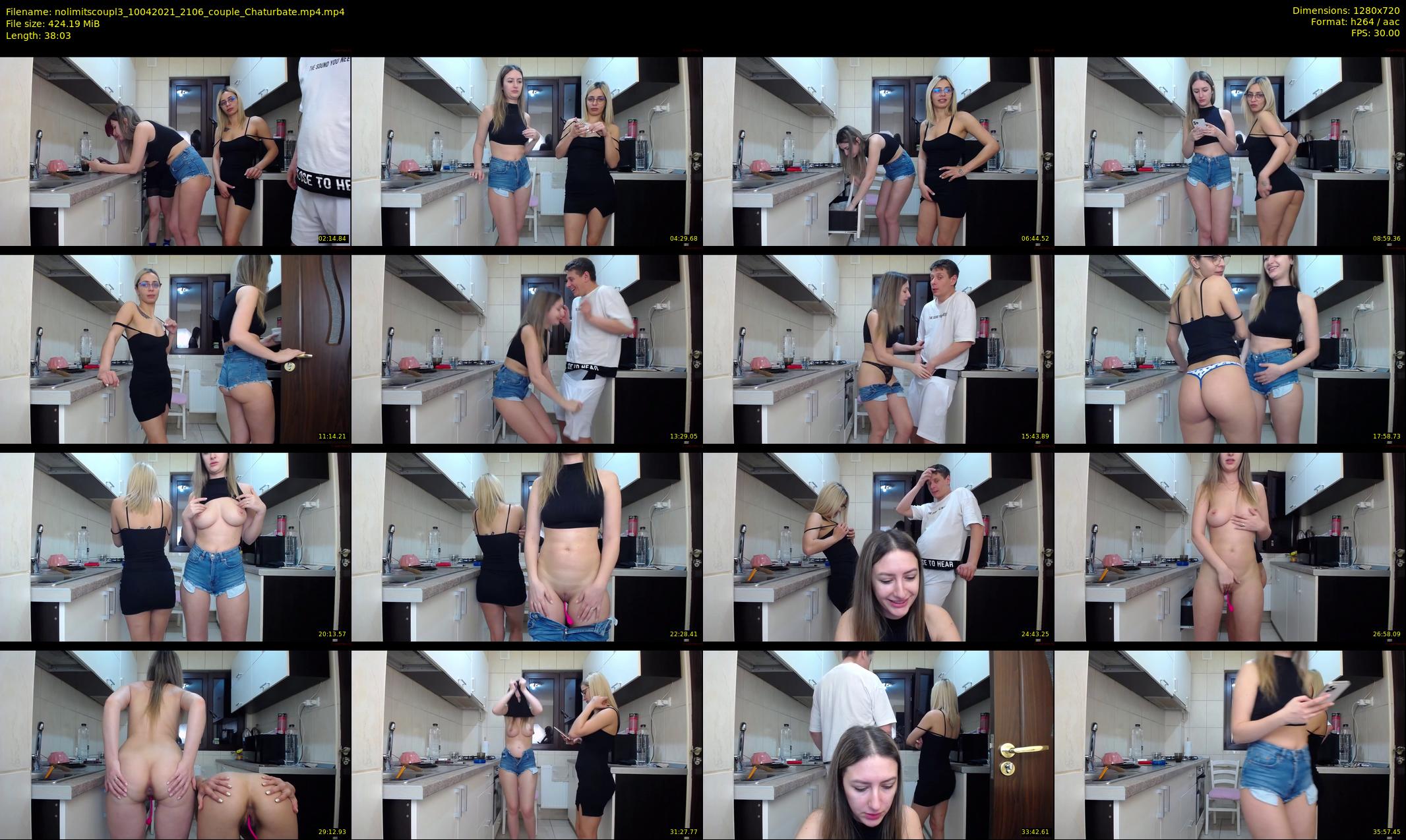 nolimitscoupl3 — 39 minute Chaturbate couple cam show recording, 720p, Apr 10, 2021
