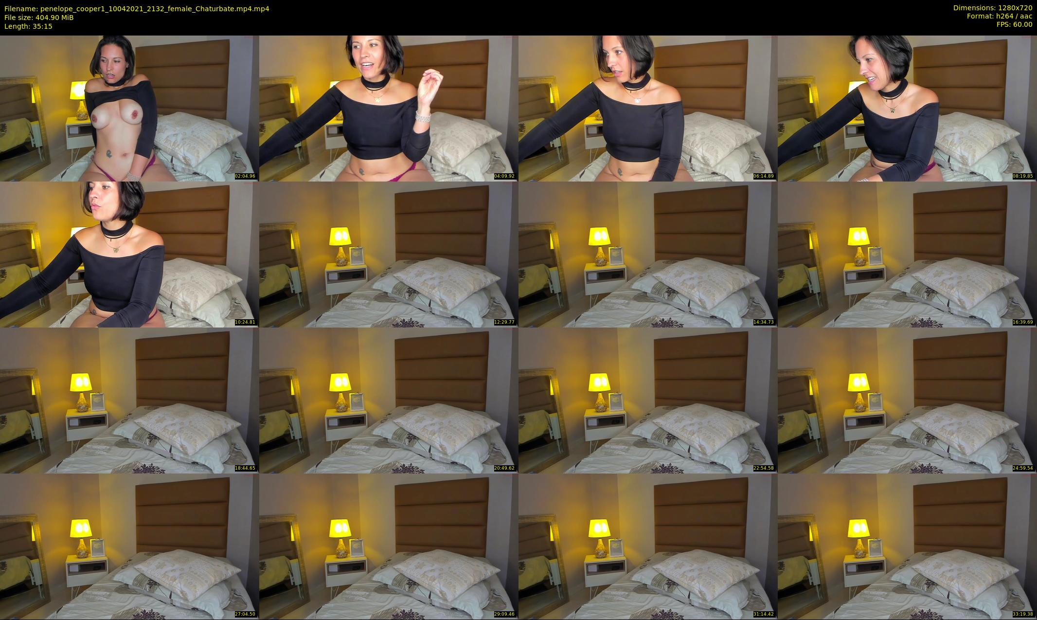 penelope_cooper1 — 36 minute Chaturbate female cam show recording, 720p, Apr 10, 2021