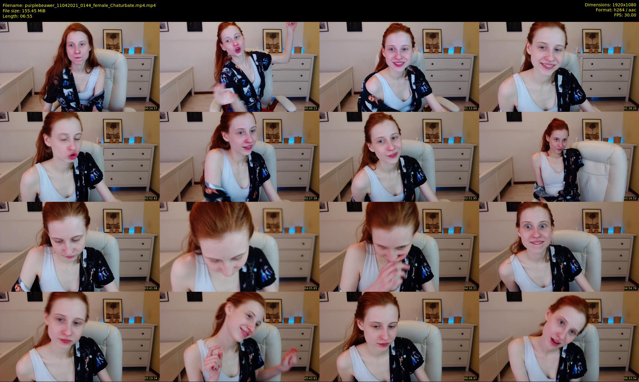 purplebeawer — 7 minute Chaturbate female cam show recording, 1080p, Apr 11, 2021