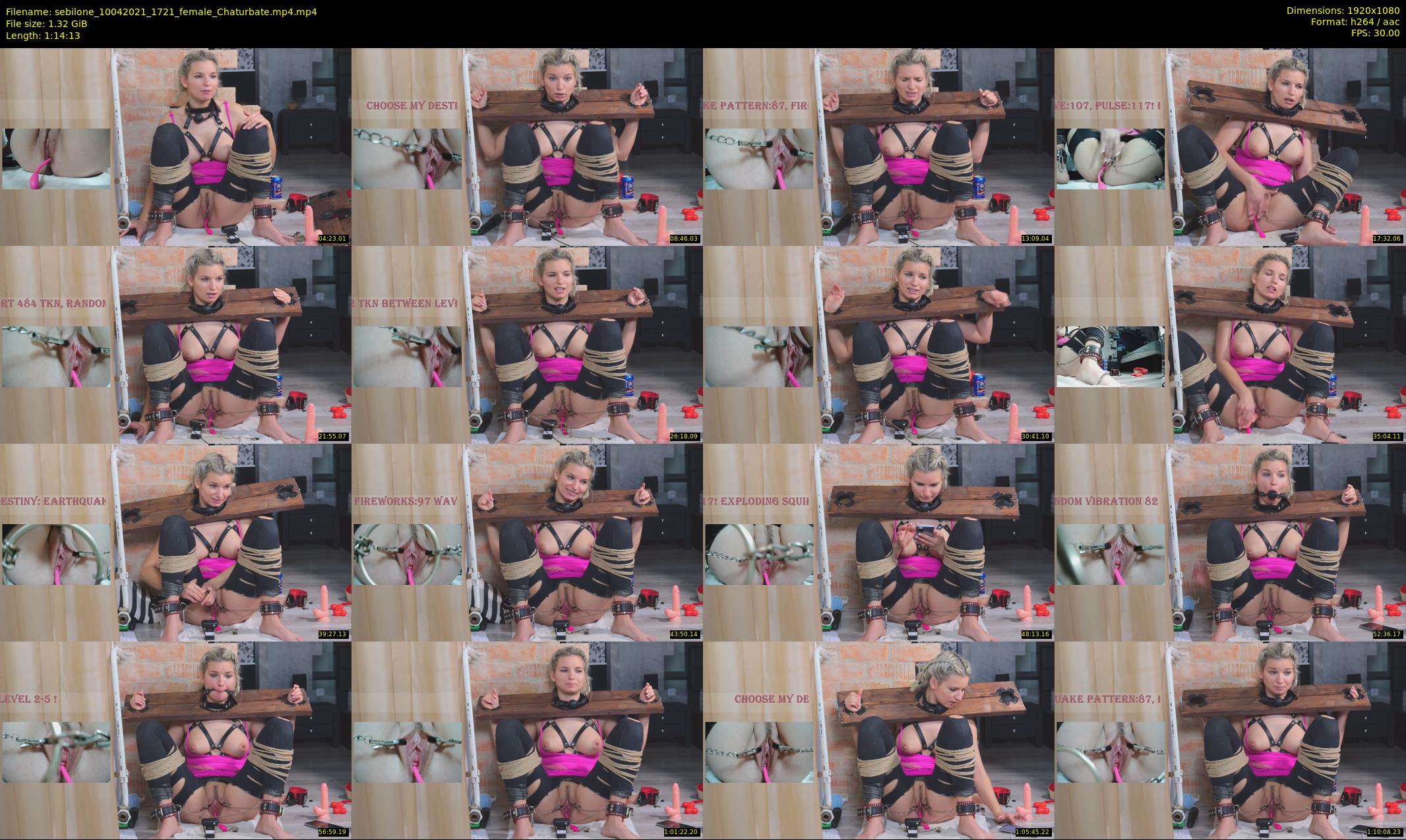 sebilone — 75 minute Chaturbate couple cam show recording, 1080p, Apr 10, 2021