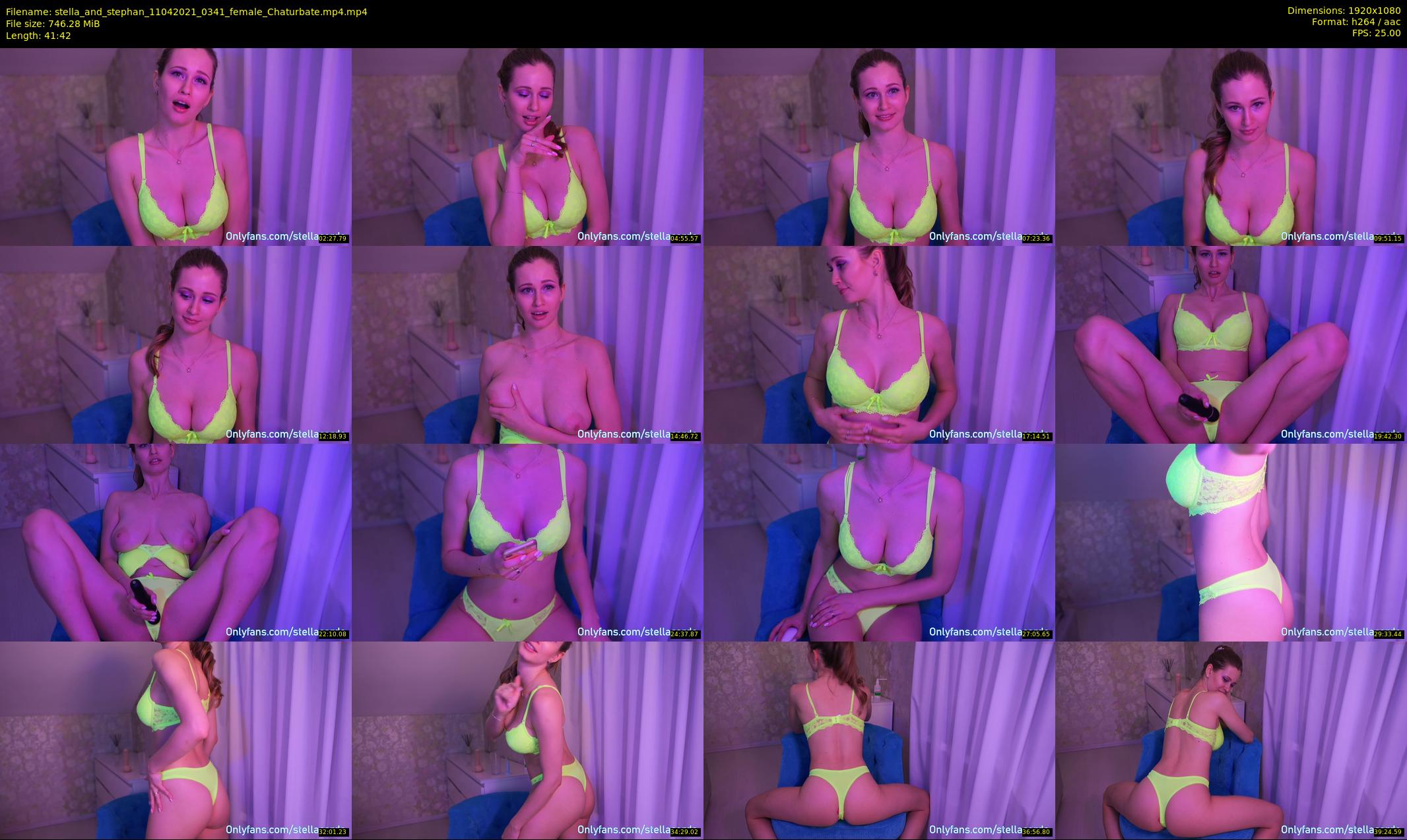 stella_and_stephan — 42 minute Chaturbate couple cam show recording, 1080p, Apr 11, 2021