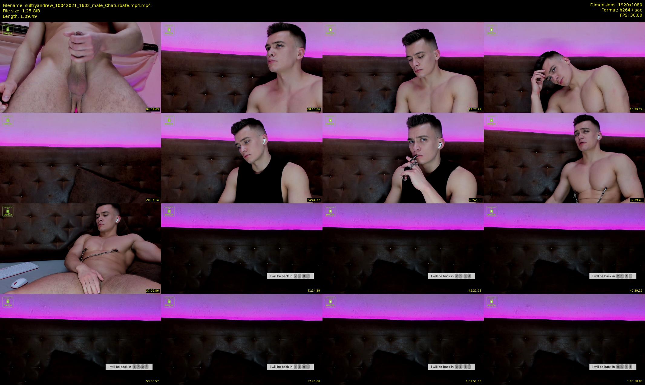sultryandrew — 70 minute Chaturbate male cam show recording, 1080p, Apr 10, 2021