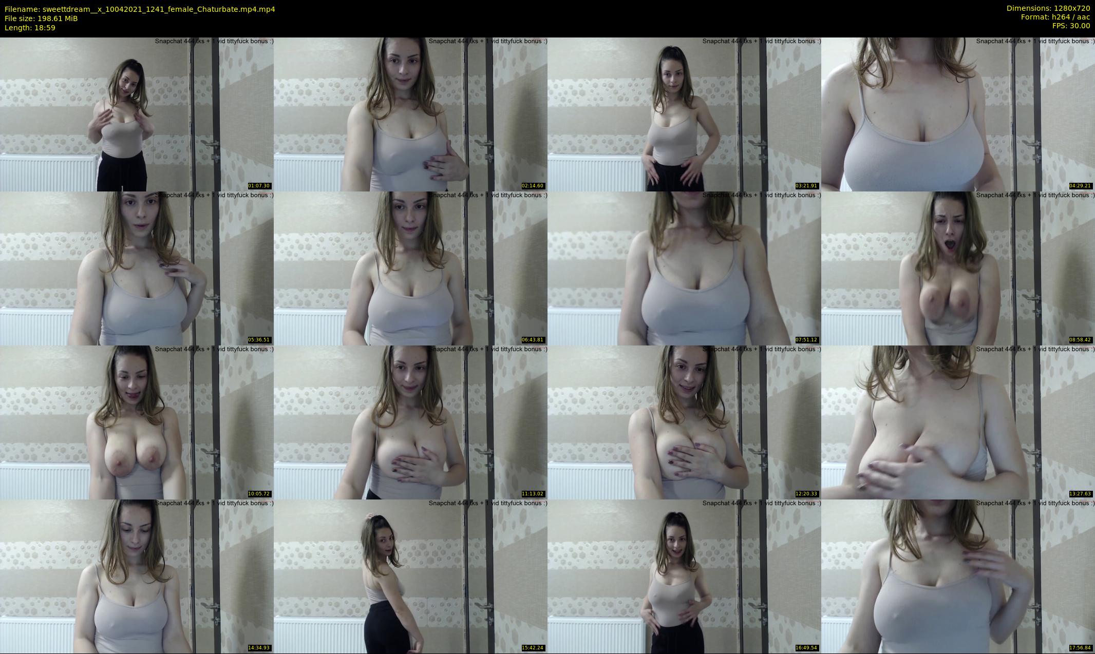 sweettdream__x — 19 minute Chaturbate female cam show recording, 720p, Apr 10, 2021