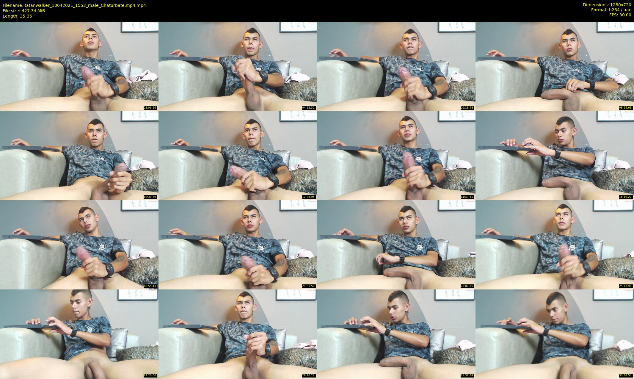 tatanwalker — 36 minute Chaturbate male cam show recording, 720p, Apr 10, 2021