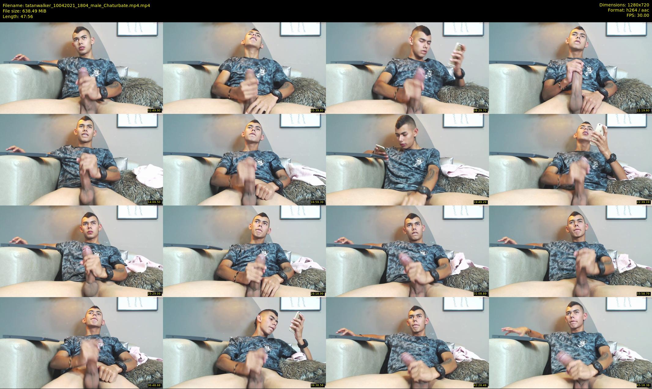 tatanwalker — 48 minute Chaturbate male cam show recording, 720p, Apr 10, 2021