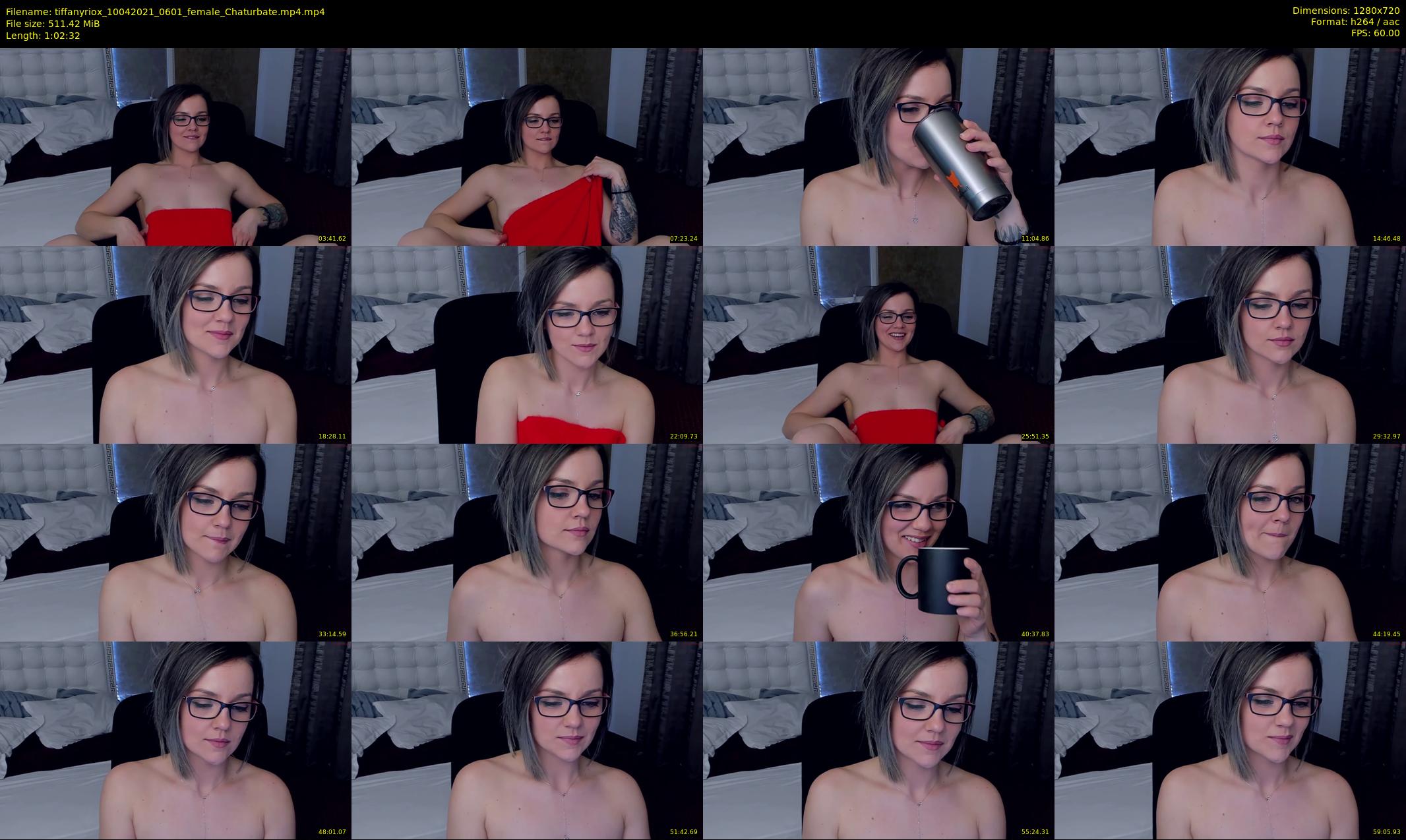 tiffanyriox — 63 minute Chaturbate female cam show recording, 720p, Apr 10, 2021